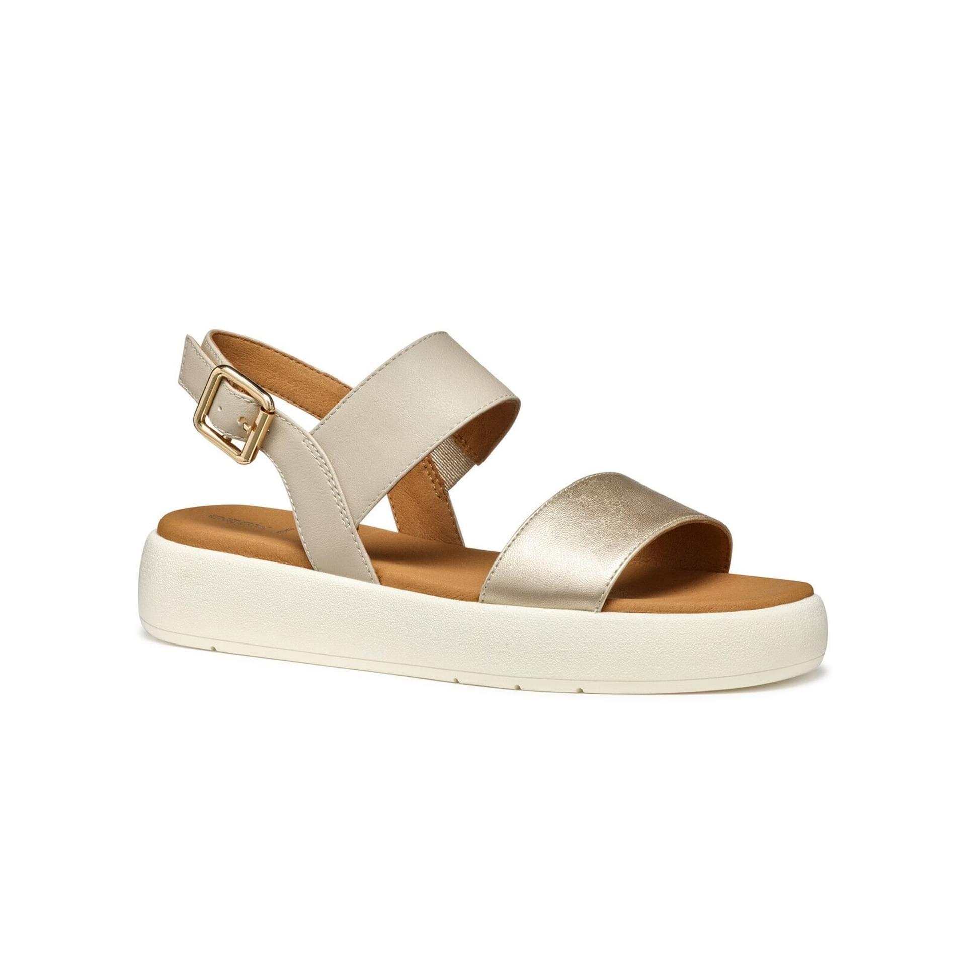 Geox Camalei Sandalen D550NA_0NFBC in Light Gold/Beige