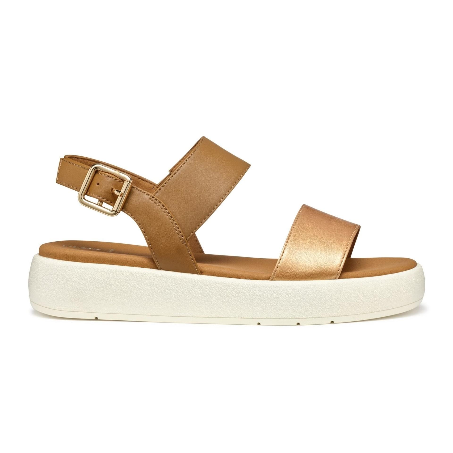 Geox Camalei Sandalen D550NA_0NFBC in Light Bronze/Camel