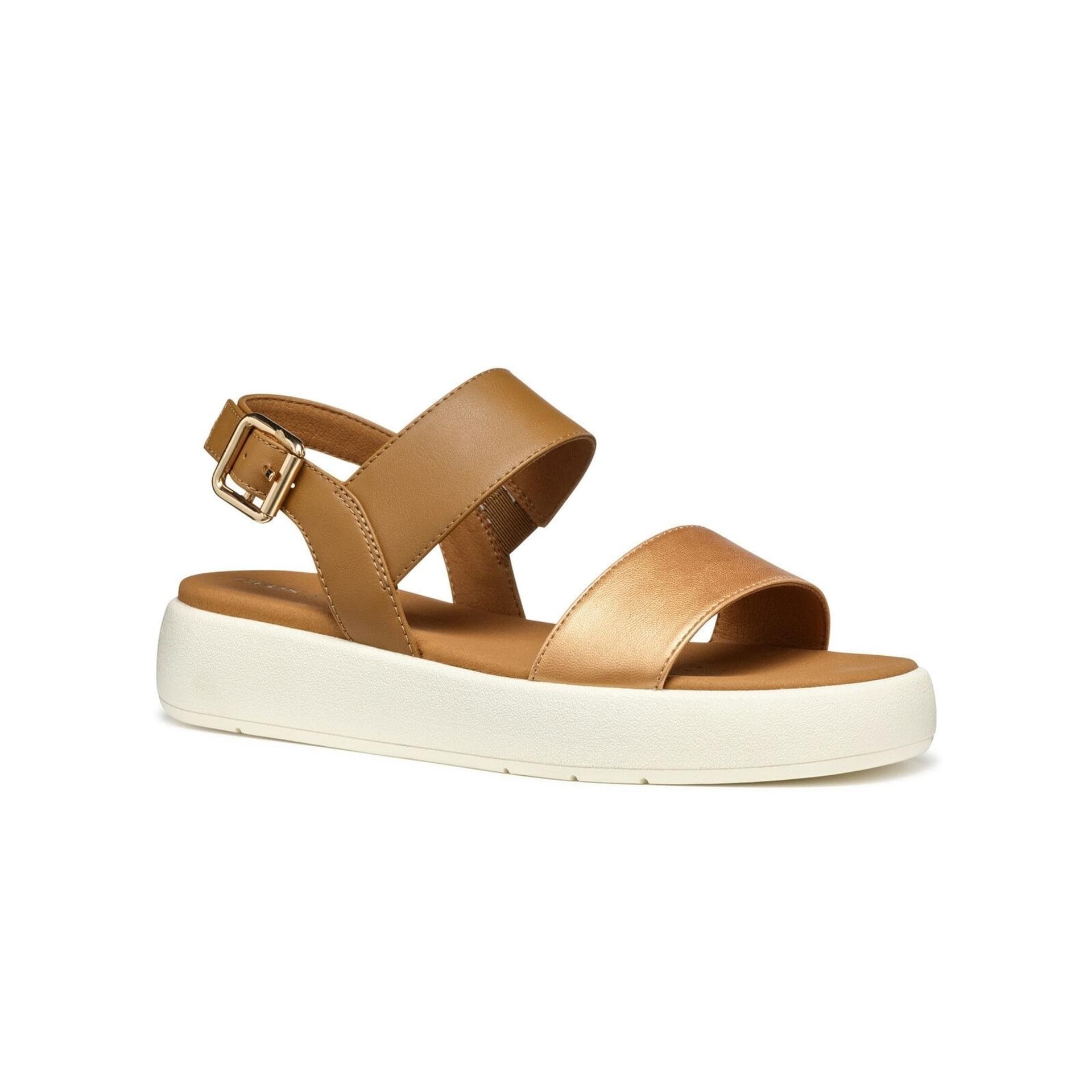 Geox Camalei Sandalen D550NA_0NFBC in Light Bronze/Camel