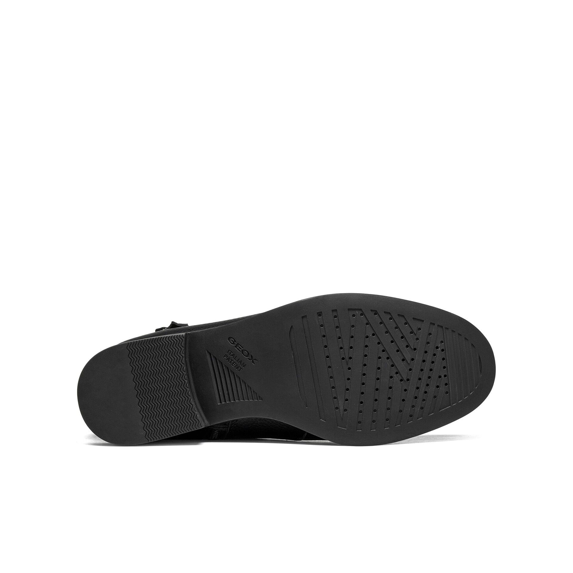 Geox Camexia Wpf Bottines cuir in Black, semelle (SKU D6819B_00046--C9999)