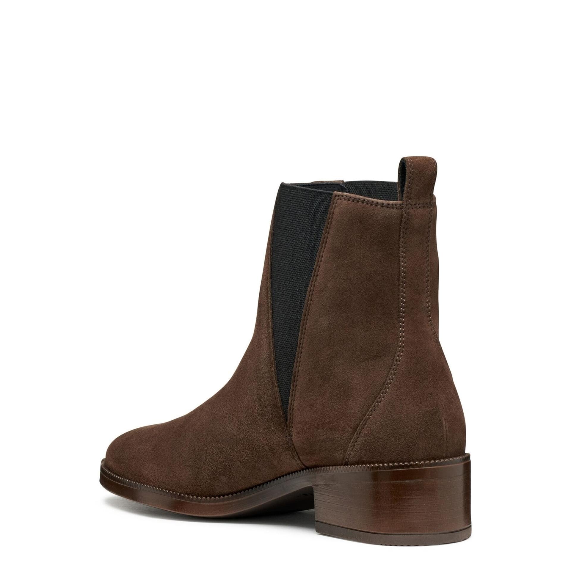 Geox Camexia Ankle Boots D565EA_00021 in Dark Brown