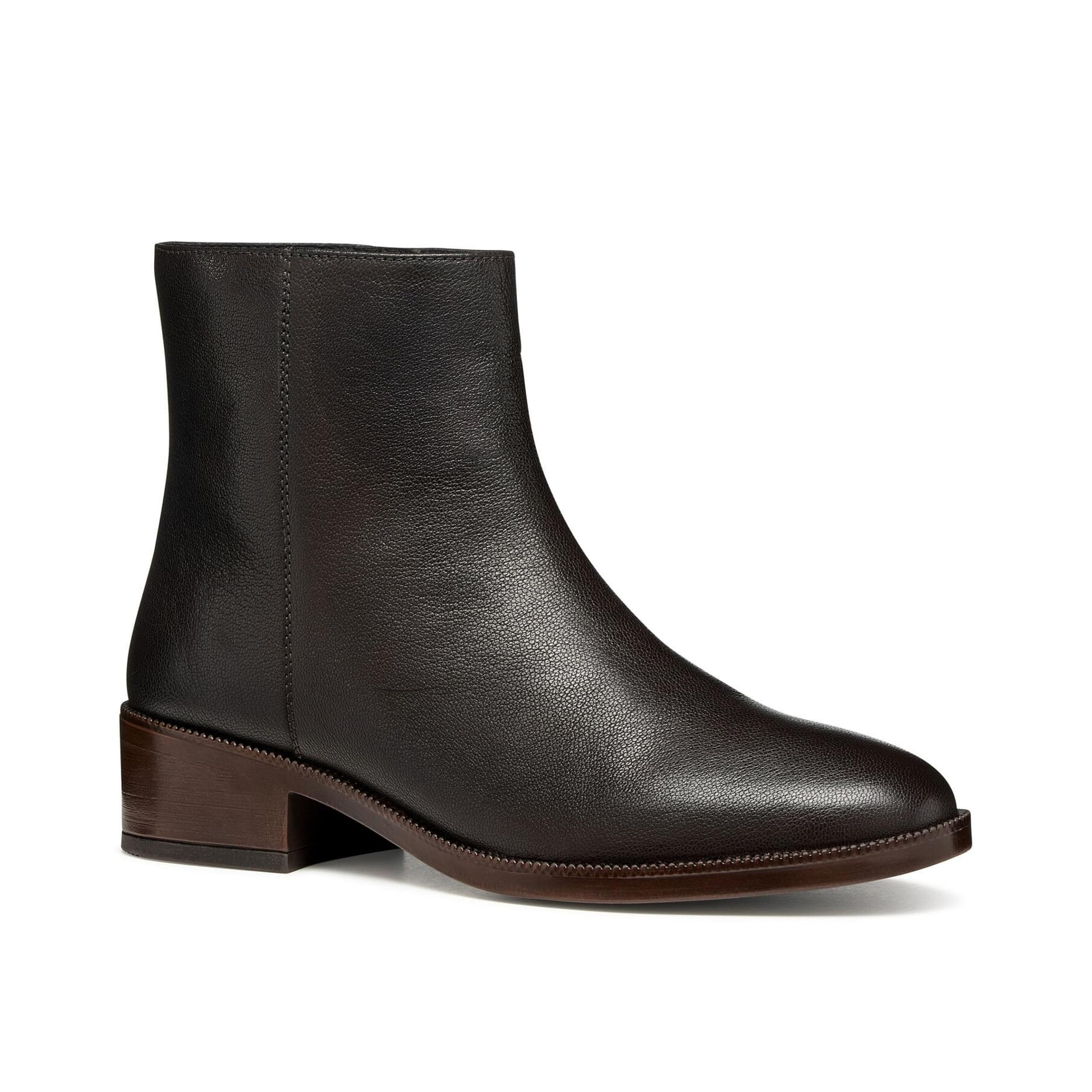 Geox Camexia Bottines D565ED_00081 in Dark Brown