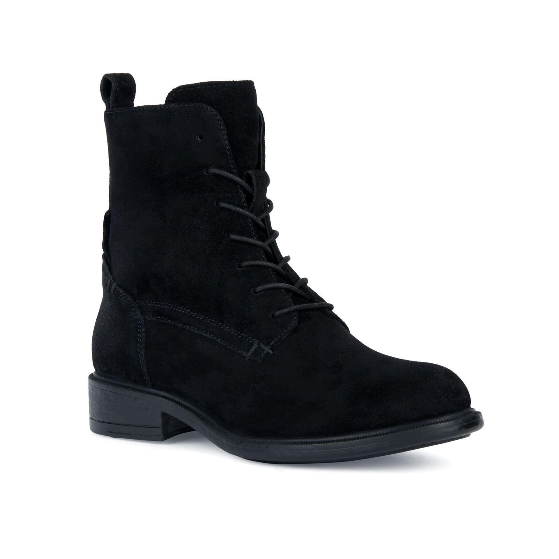 Geox Catria Enkellaarsjes D16LQA_00023 in Black