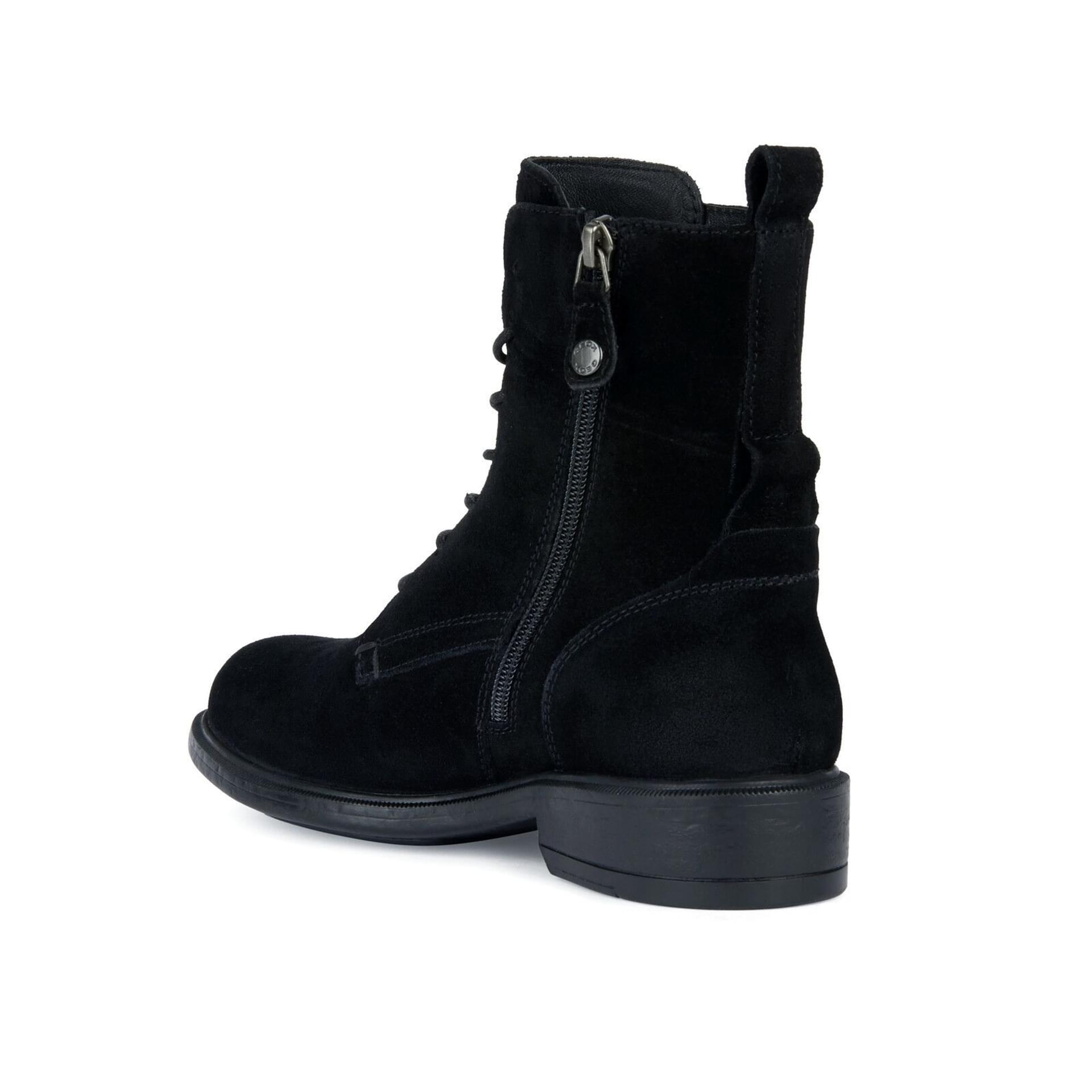 Geox Catria Enkellaarsjes D16LQA_00023 in Black