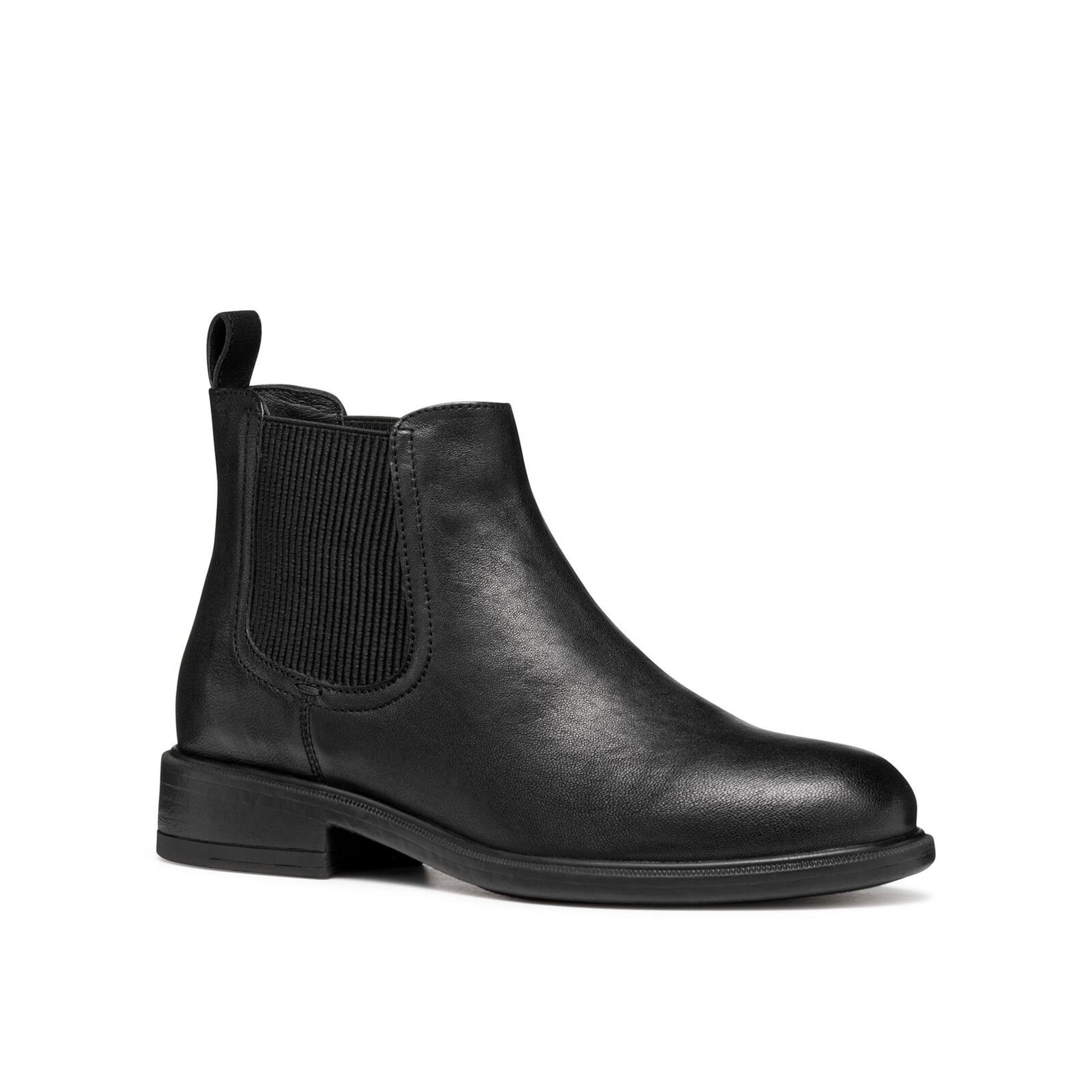 Geox Catria Enkellaarsjes D56LQA_00081 in Black