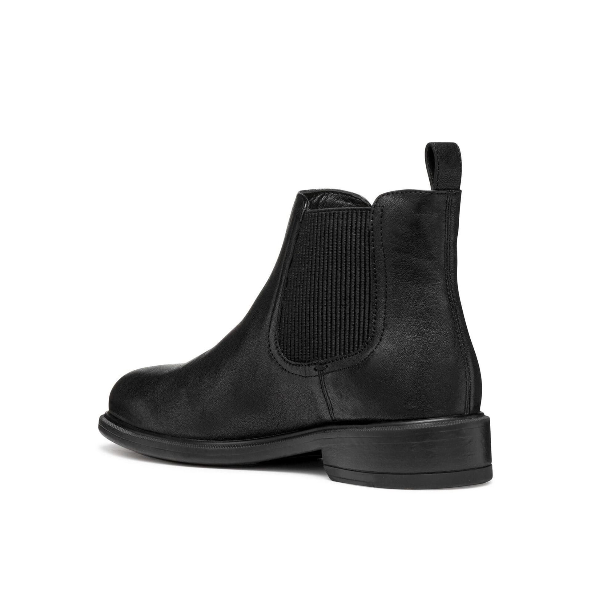 Geox Catria Enkellaarsjes D56LQA_00081 in Black