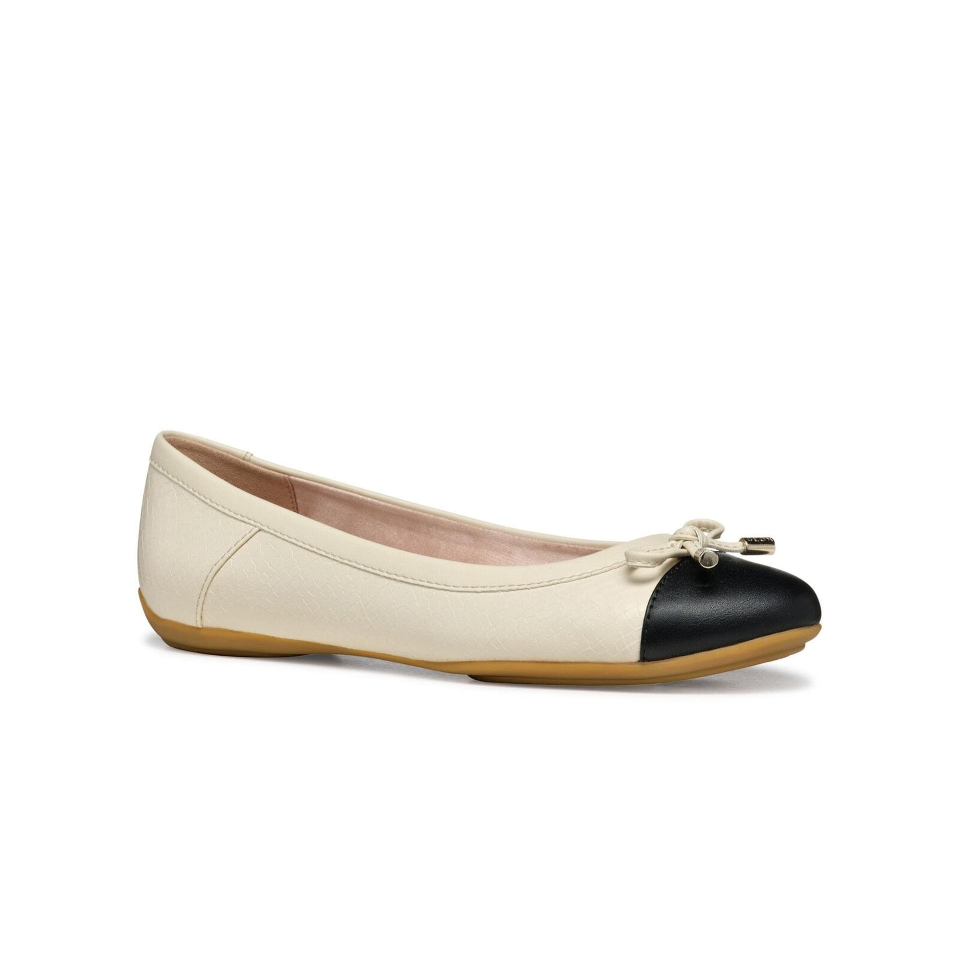 Geox Charlene Ballerinas D16Y7C_0ARBC in Papyrus/Black