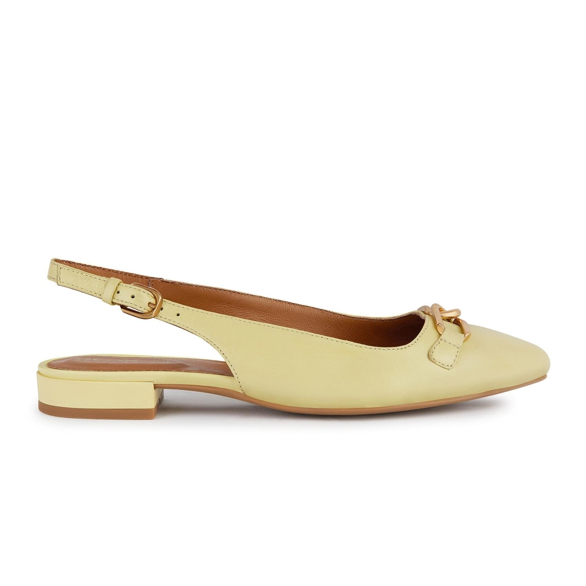 Geox Charyssa Ballerina's D459BB_000TU in Light Yellow