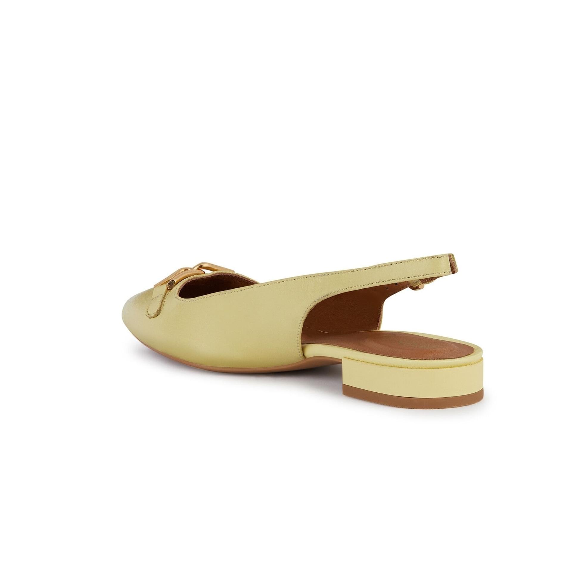 Geox Charyssa Ballerina's D459BB_000TU in Light Yellow