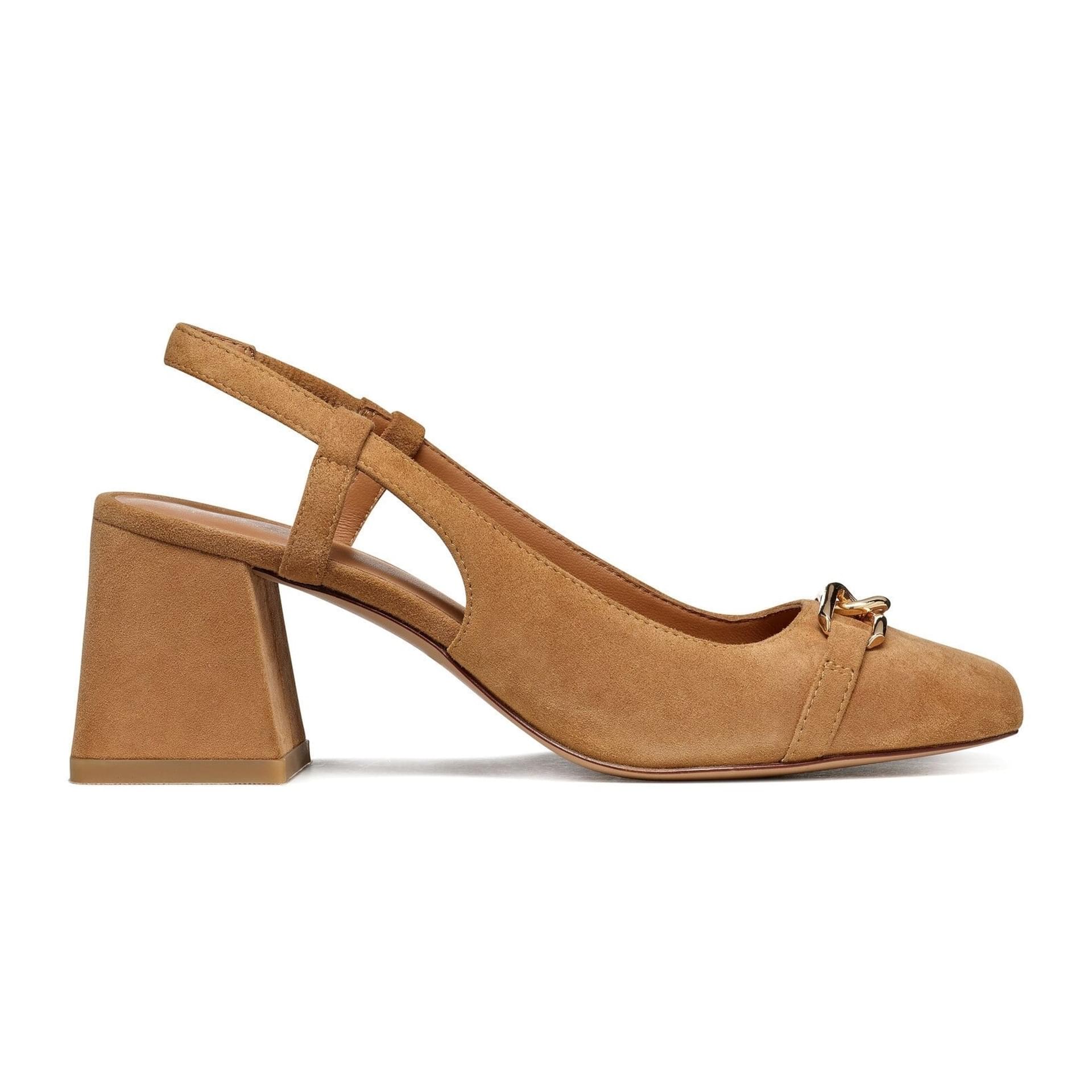 Geox Coronilla Heels D45D1A_00021 in Cognac