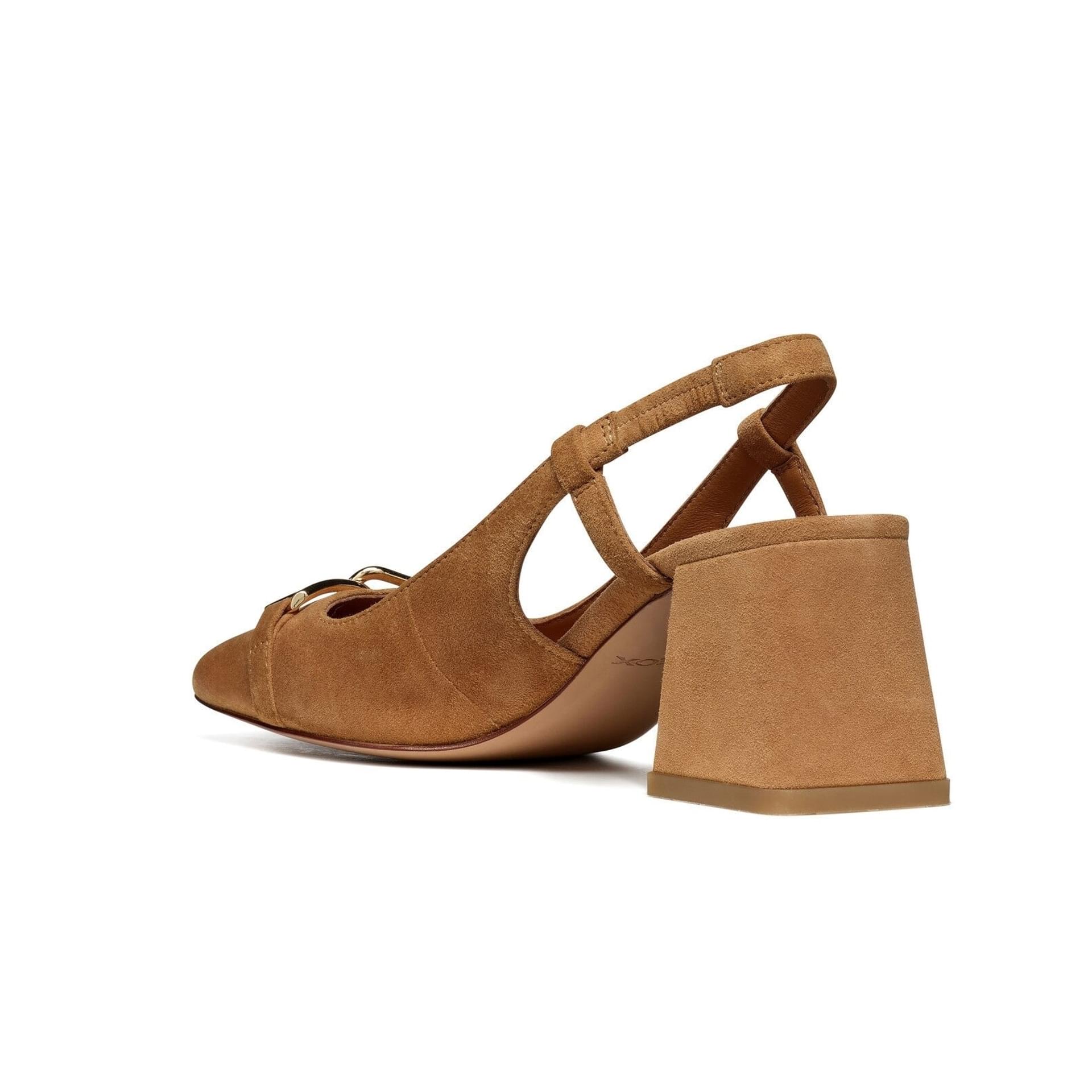 Geox Coronilla Heels D45D1A_00021 in Cognac