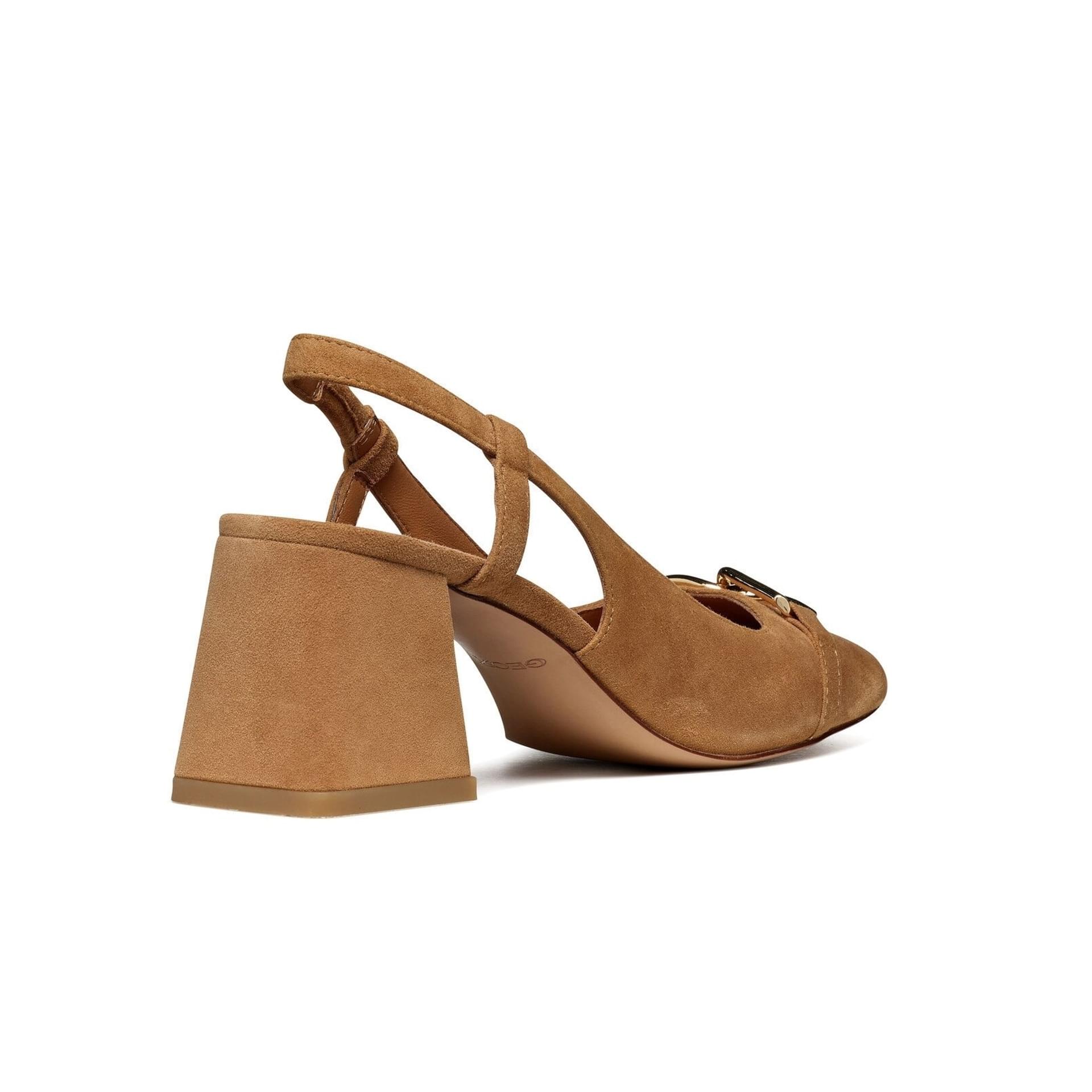 Geox Coronilla Heels D45D1A_00021 in Cognac