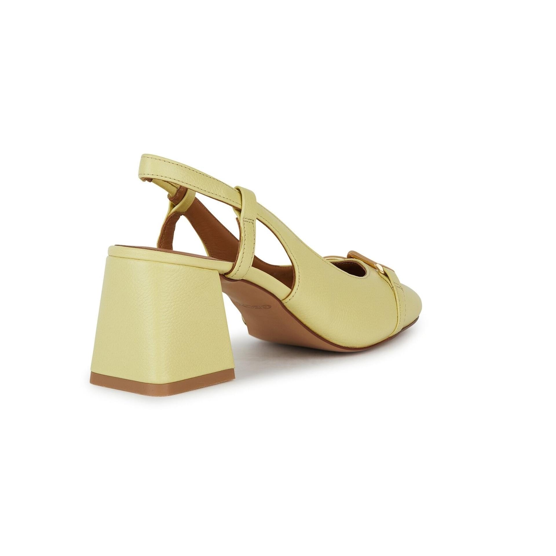 Geox Coronilla Heels D45D1A_00046 in Light Yellow