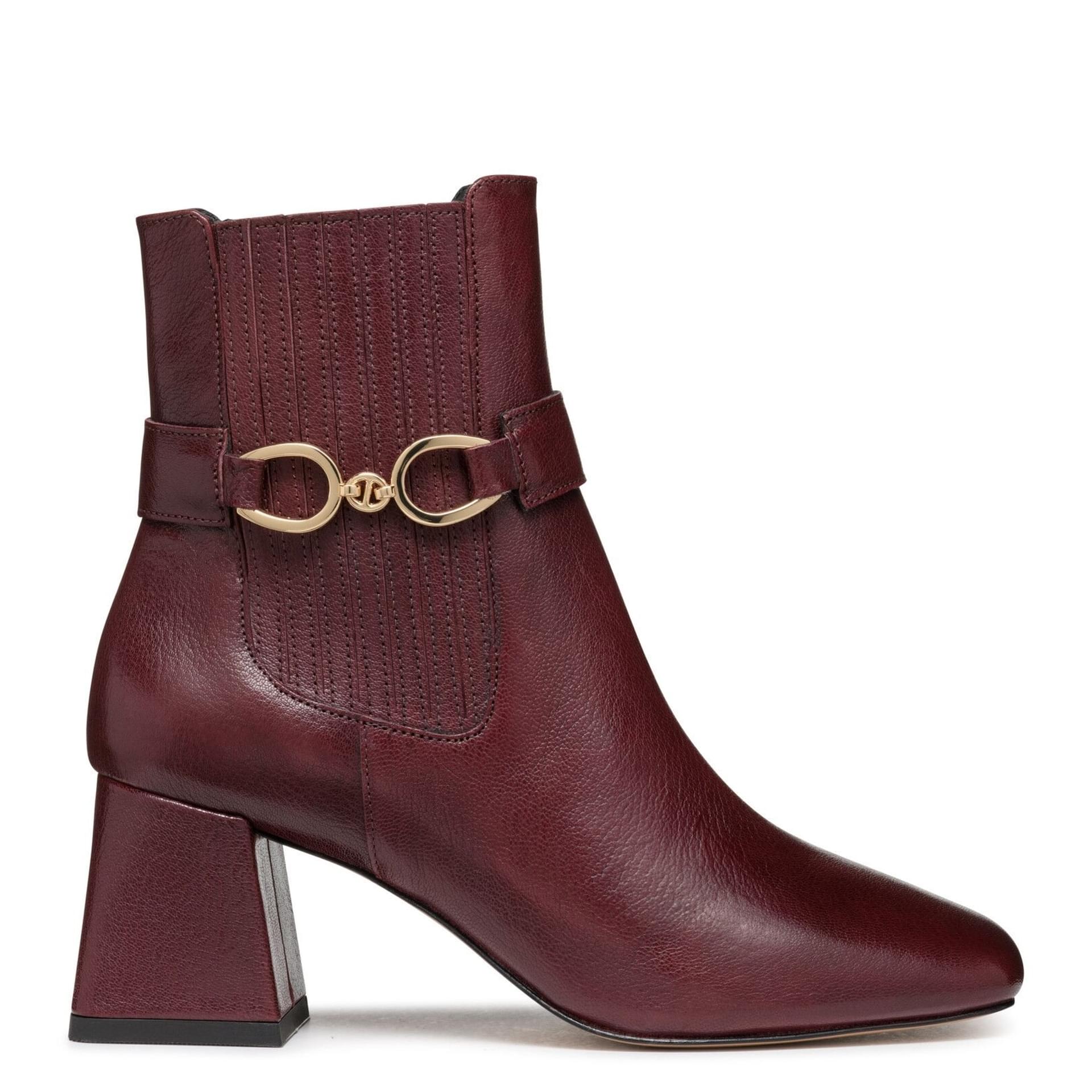 Geox Coronilla Ankle Boots D46D1D_000TC in Wine