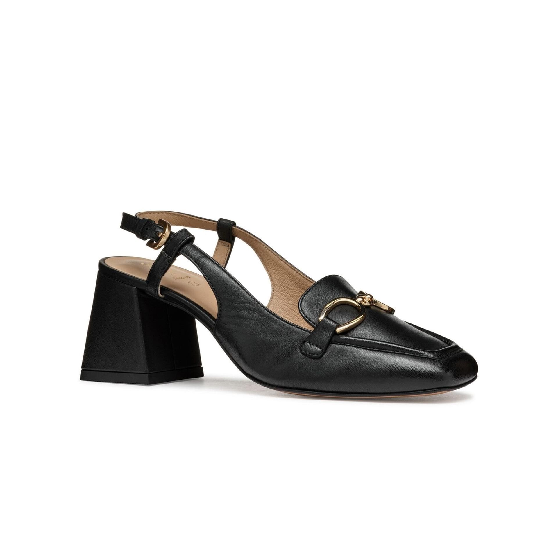 Geox Coronilla Loafers D55D1A_000TU in Black