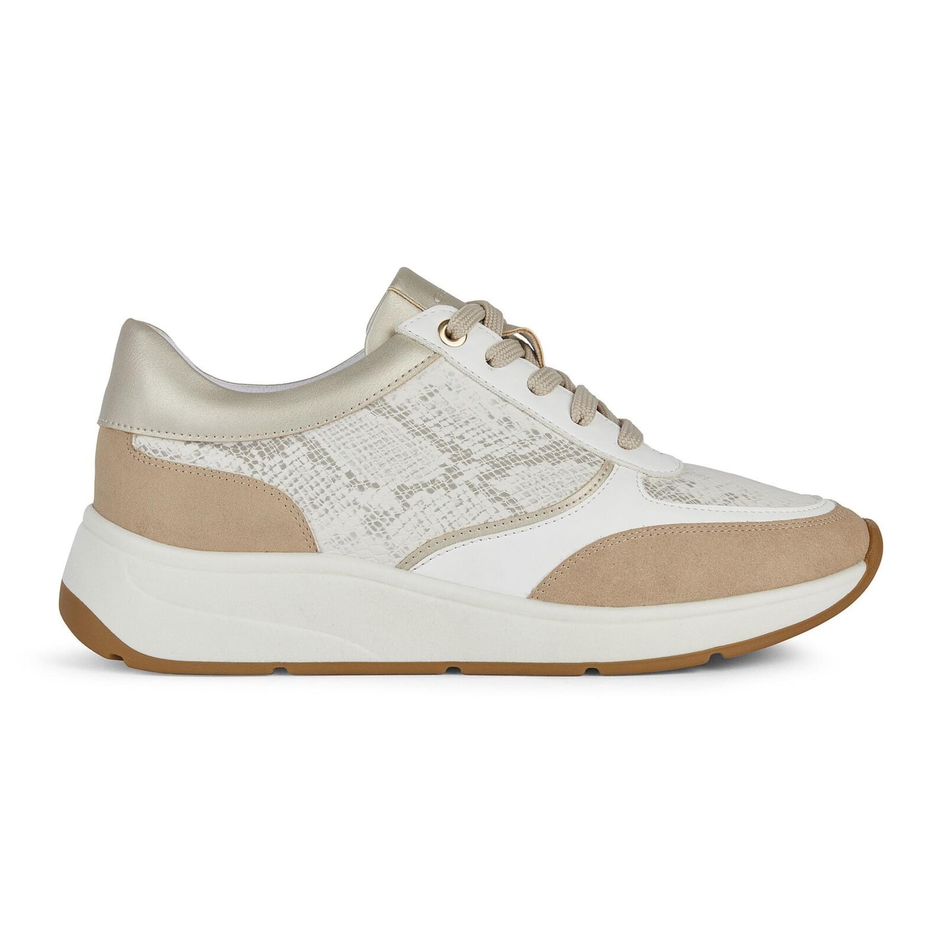 Geox Cristael Sneakers D45MXD_0ARAF in Sand/Light Taupe