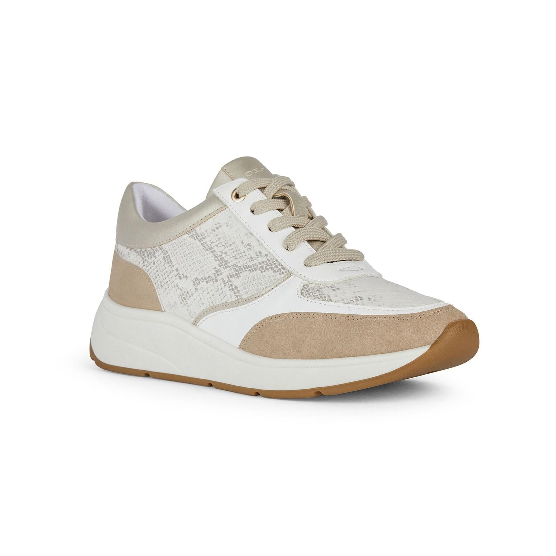 Geox Cristael Sneakers D45MXD_0ARAF in Sand/Light Taupe