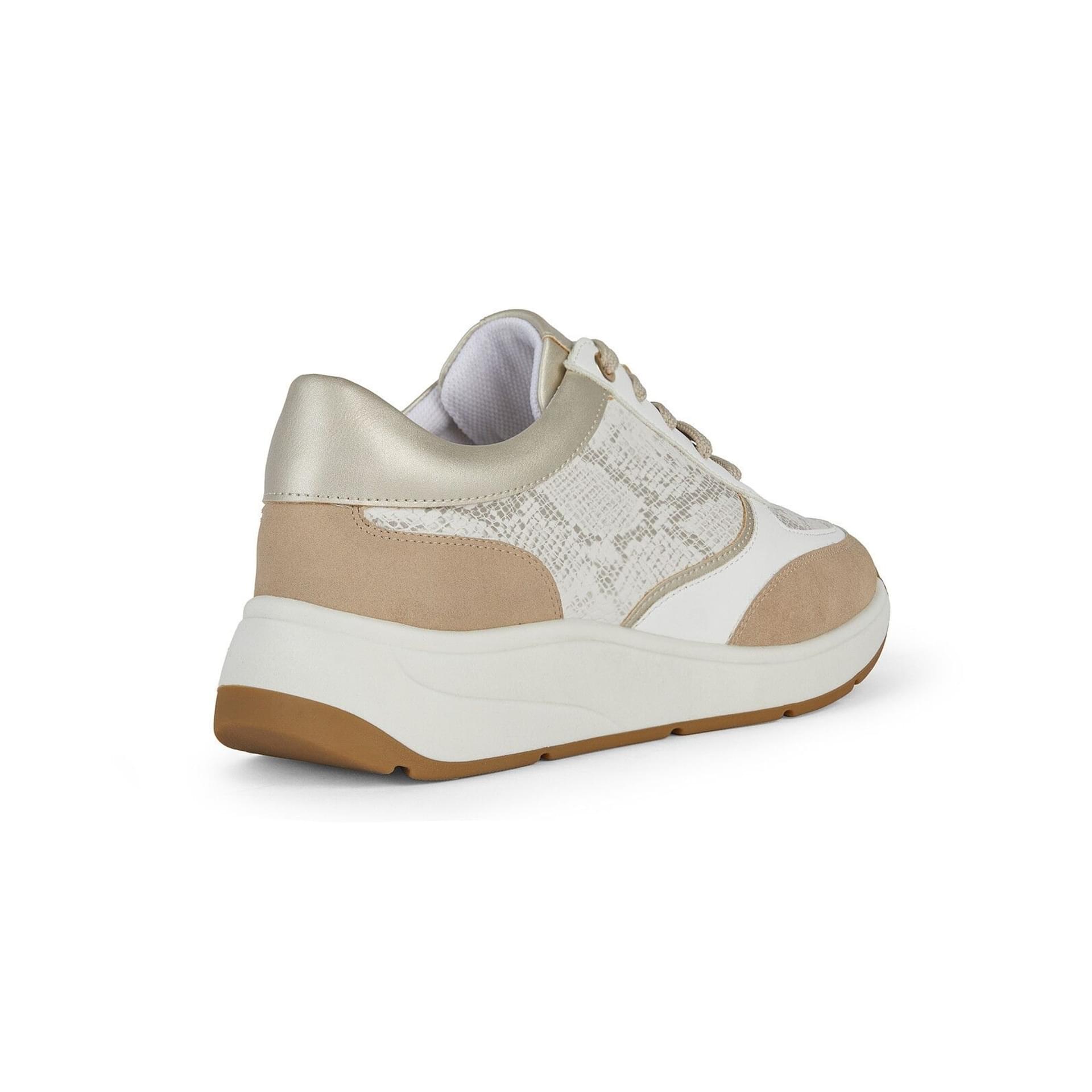 Geox Cristael Sneakers D45MXD_0ARAF in Sand/Light Taupe