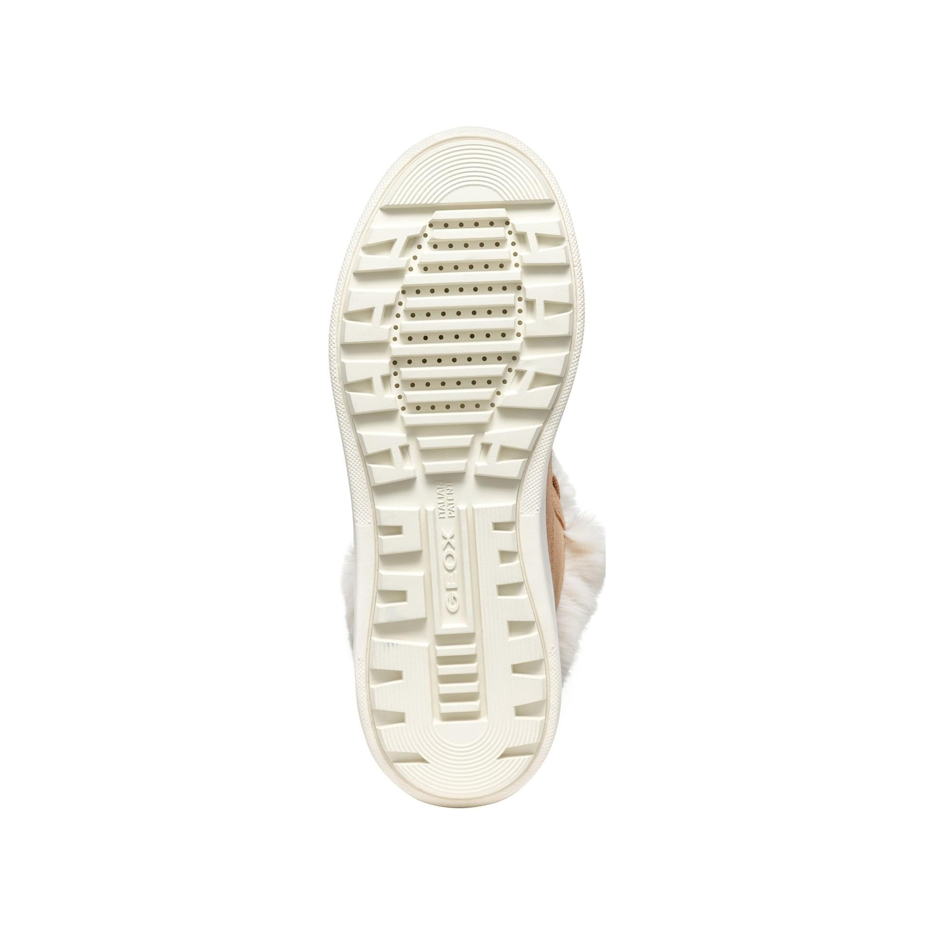 Geox Dalyla B Abx Enkellaarsjes D26QSA_022BH in Dark Skin/Off White