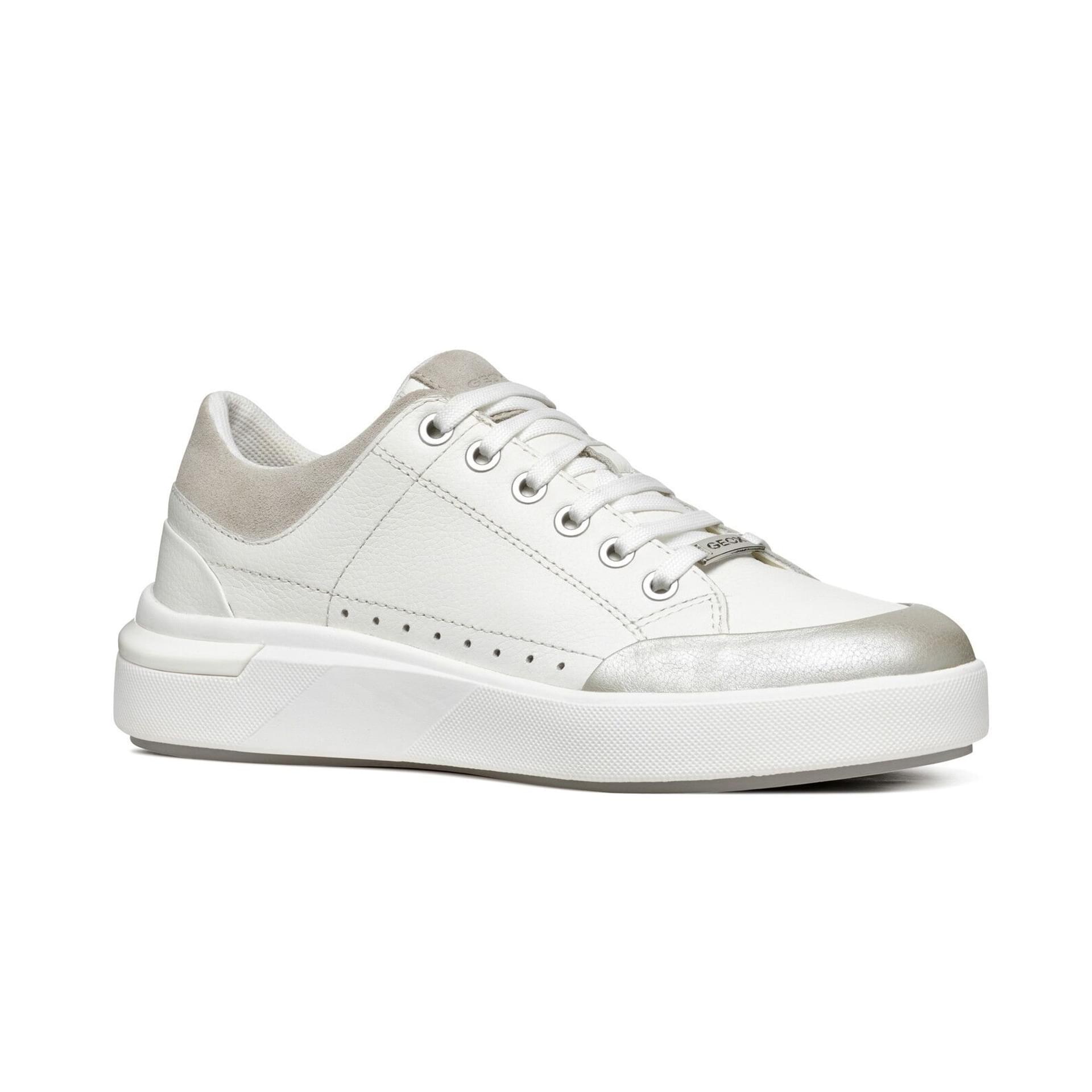 Geox Dalyla Sneakers D36QFA_04622 in White/Light Grey