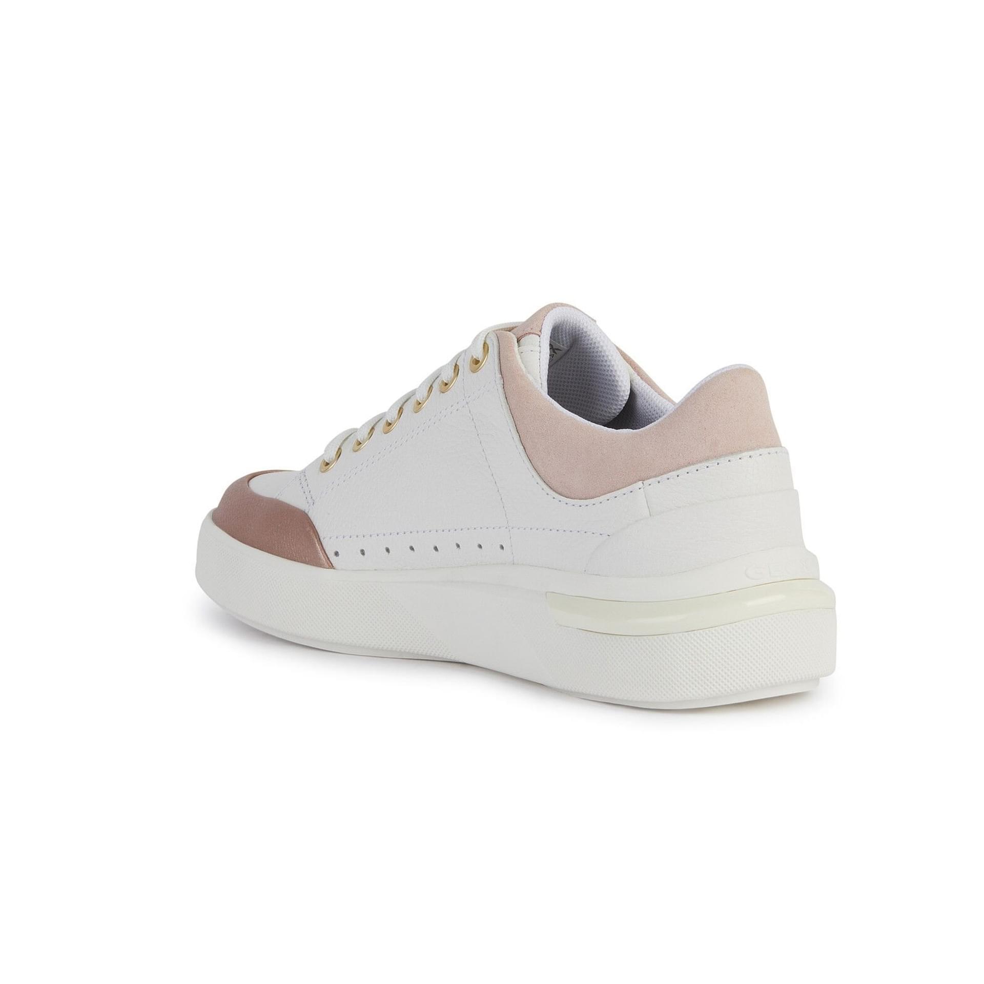 Geox Dalyla Sneakers D36QFA_04622 in White/Light Rose