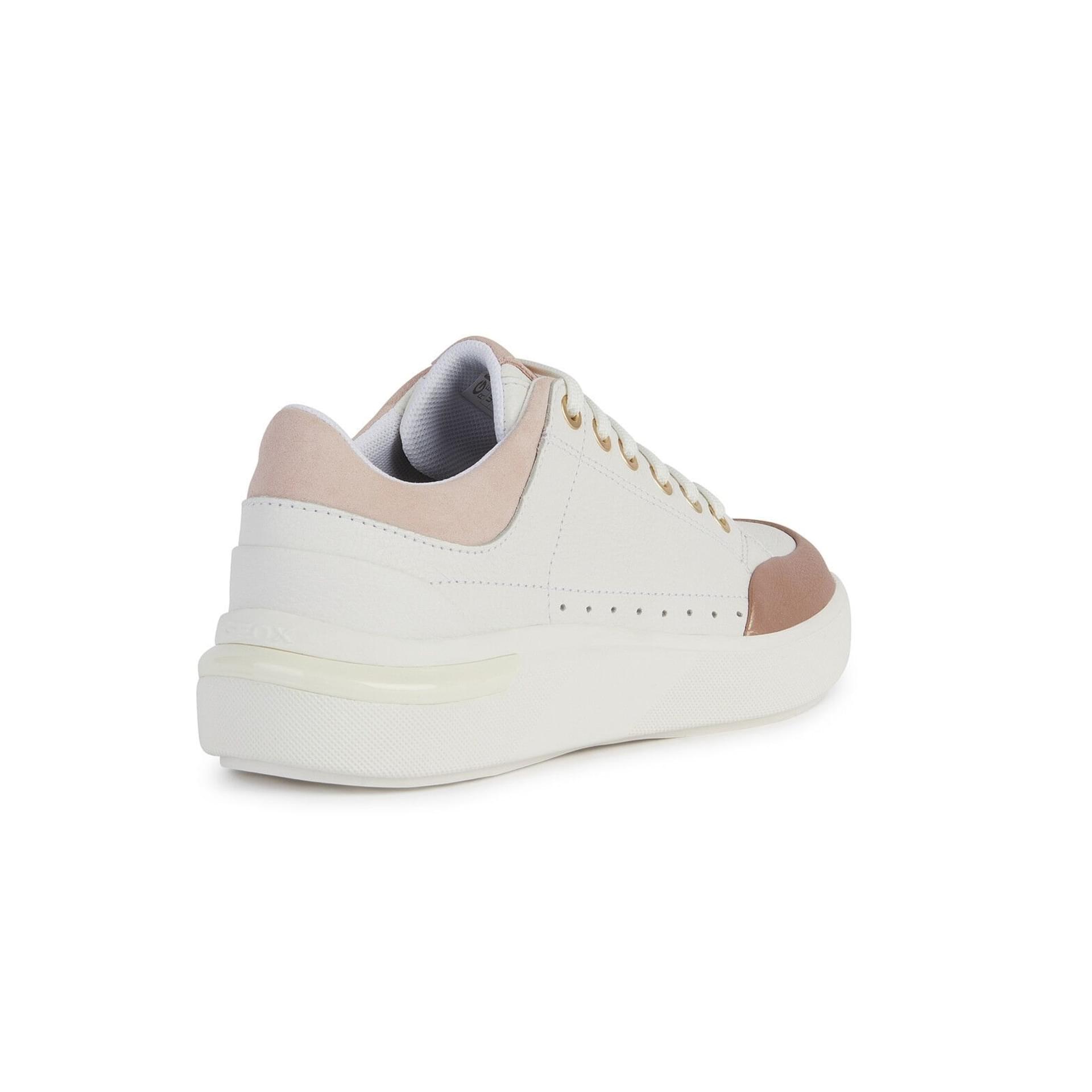 Geox Dalyla Sneakers D36QFA_04622 in White/Light Rose