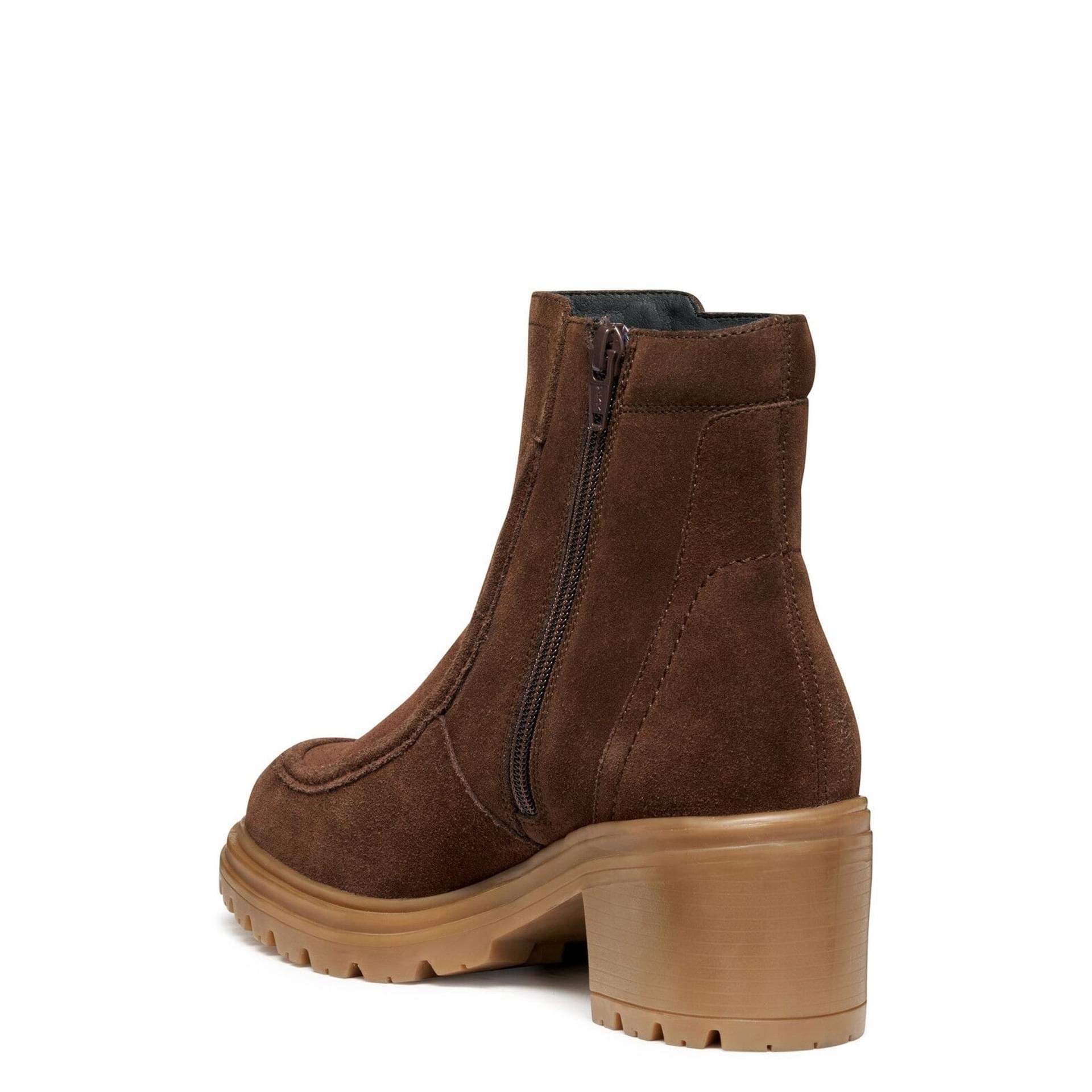 Geox Damiana Ankle Boots D56QCB_00022 in Dark Brown