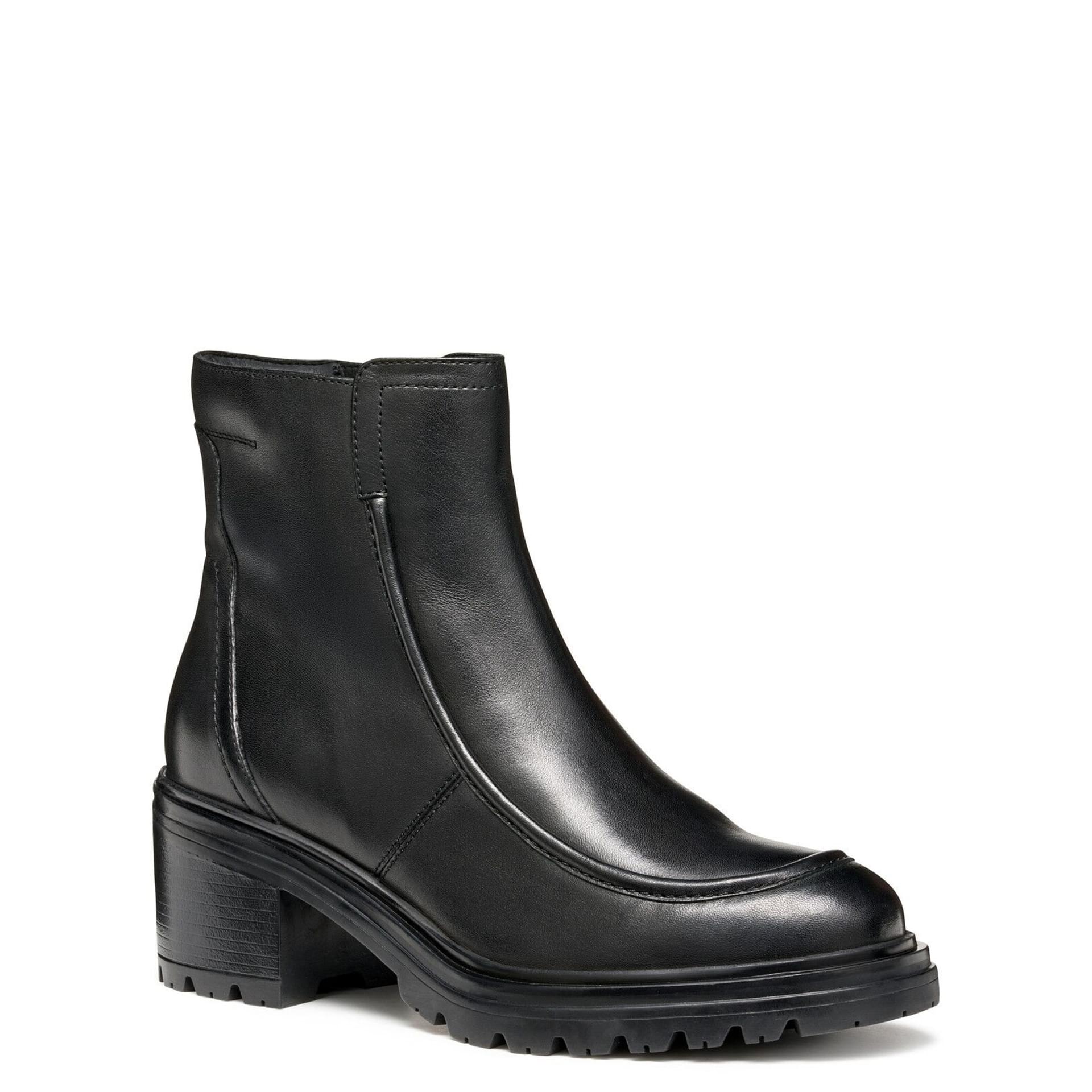 Geox Damiana Enkellaarsjes D56QCB_00043 in Black