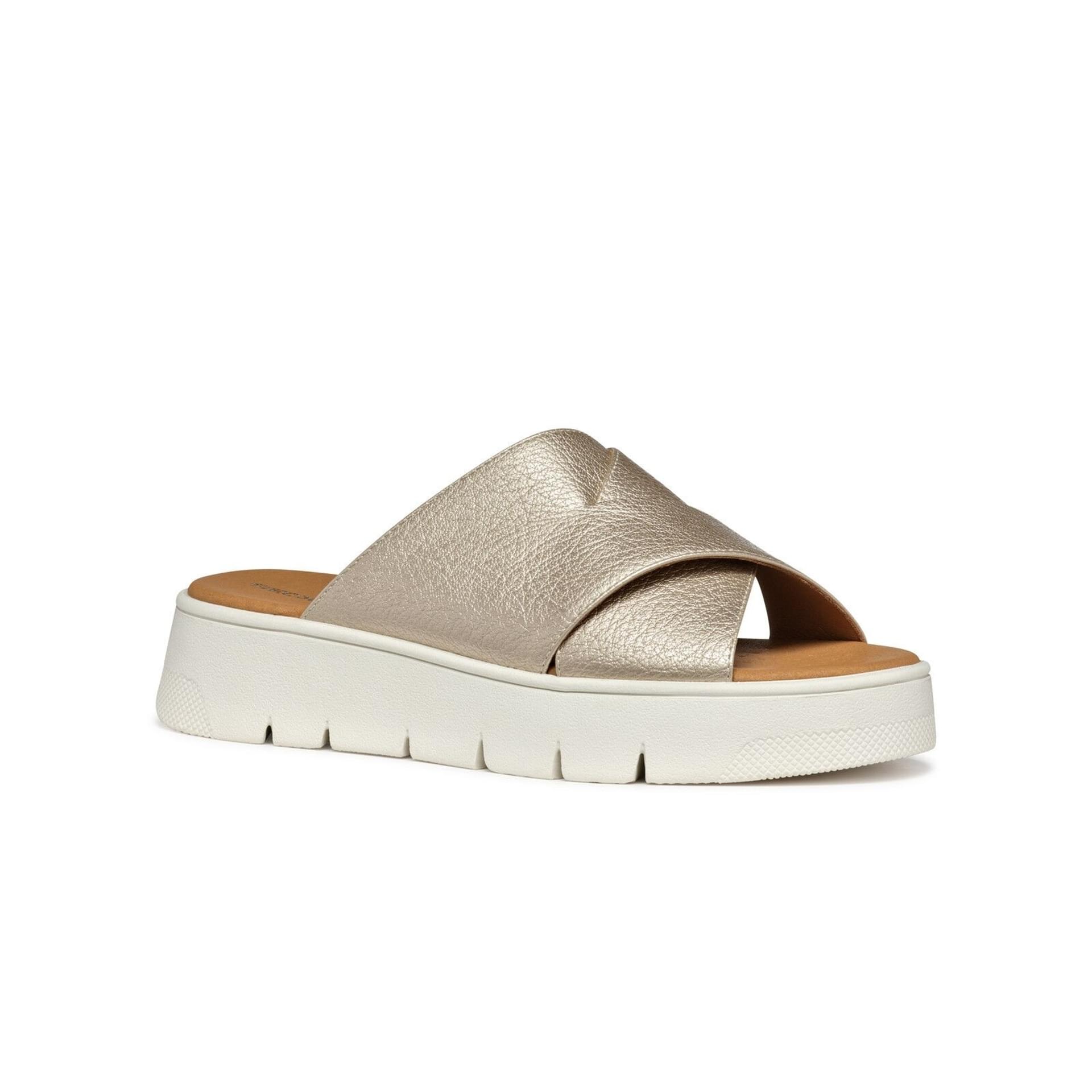 Geox Dandra 40 Sandalen D55SCC_0002N in Light Gold