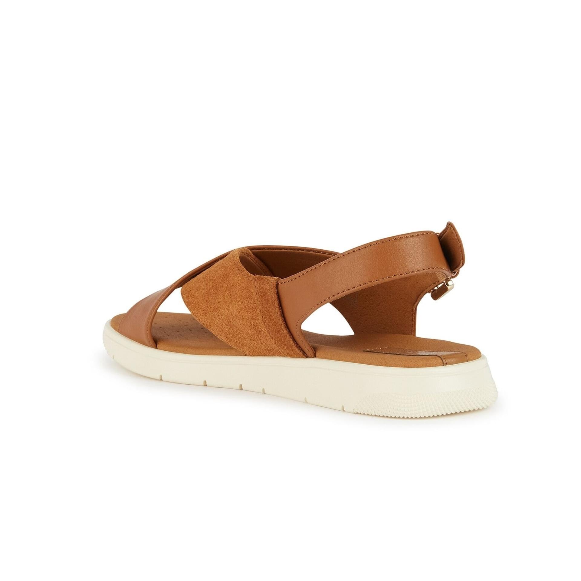 Geox Dandra Sandals D45NNB_05422 in Cognac