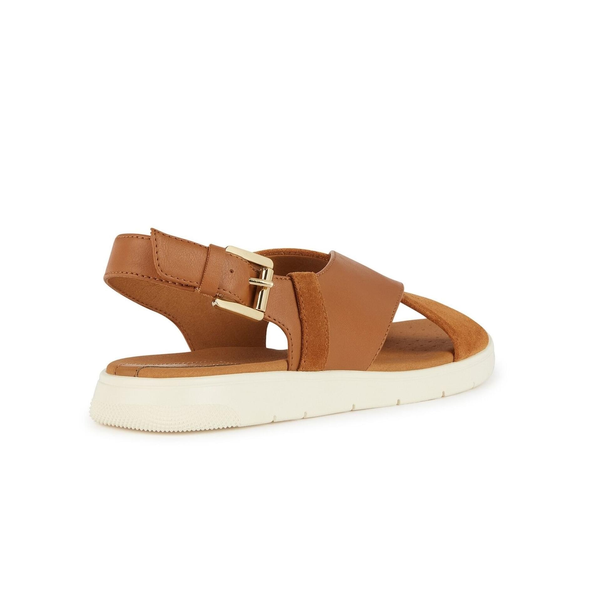 Geox Dandra Sandals D45NNB_05422 in Cognac