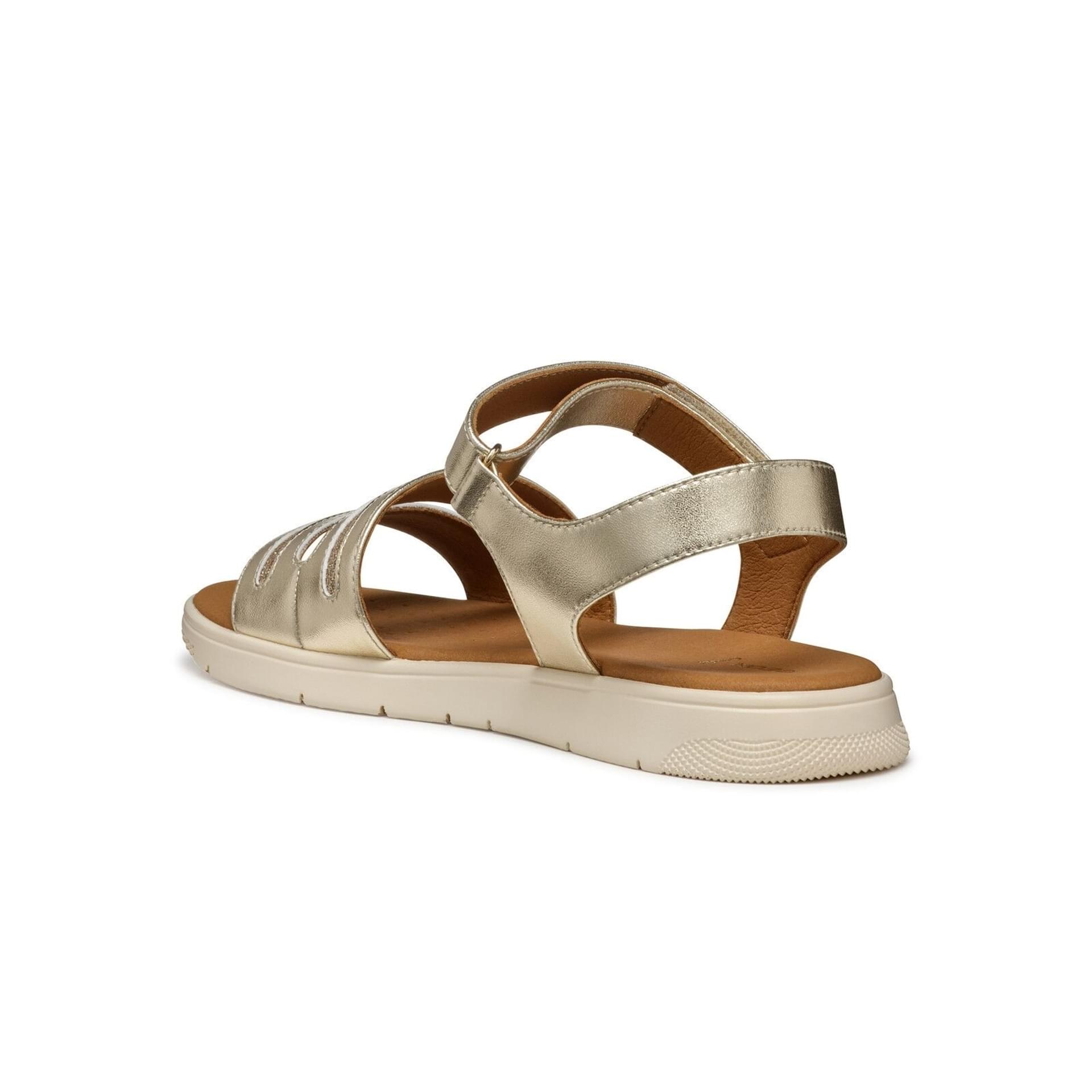 Geox Dandra Sandals D55NNE_0BNEW in Light Gold