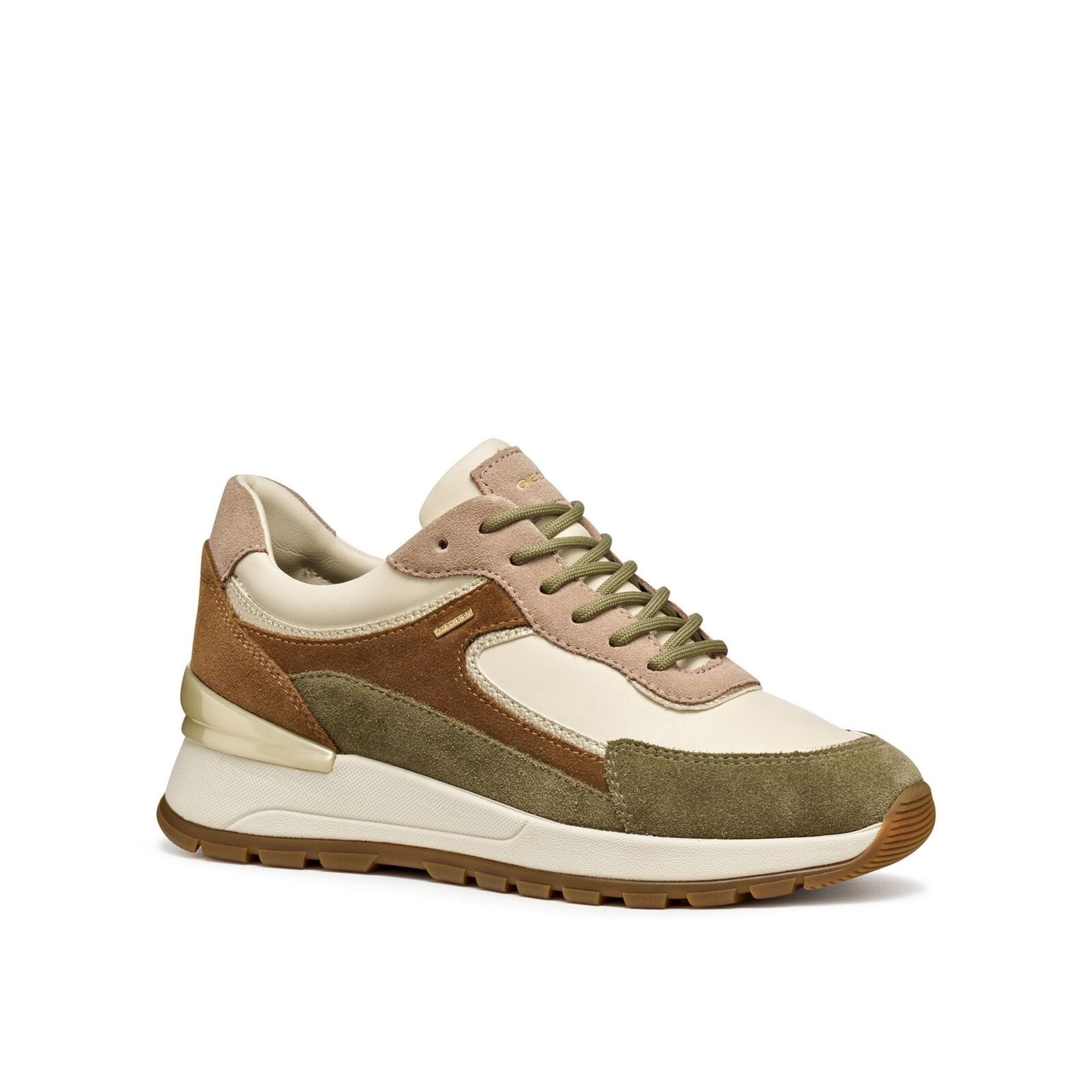 Geox Desya B Abx Sneakers D563LB_000BC in Papyrus/Musk