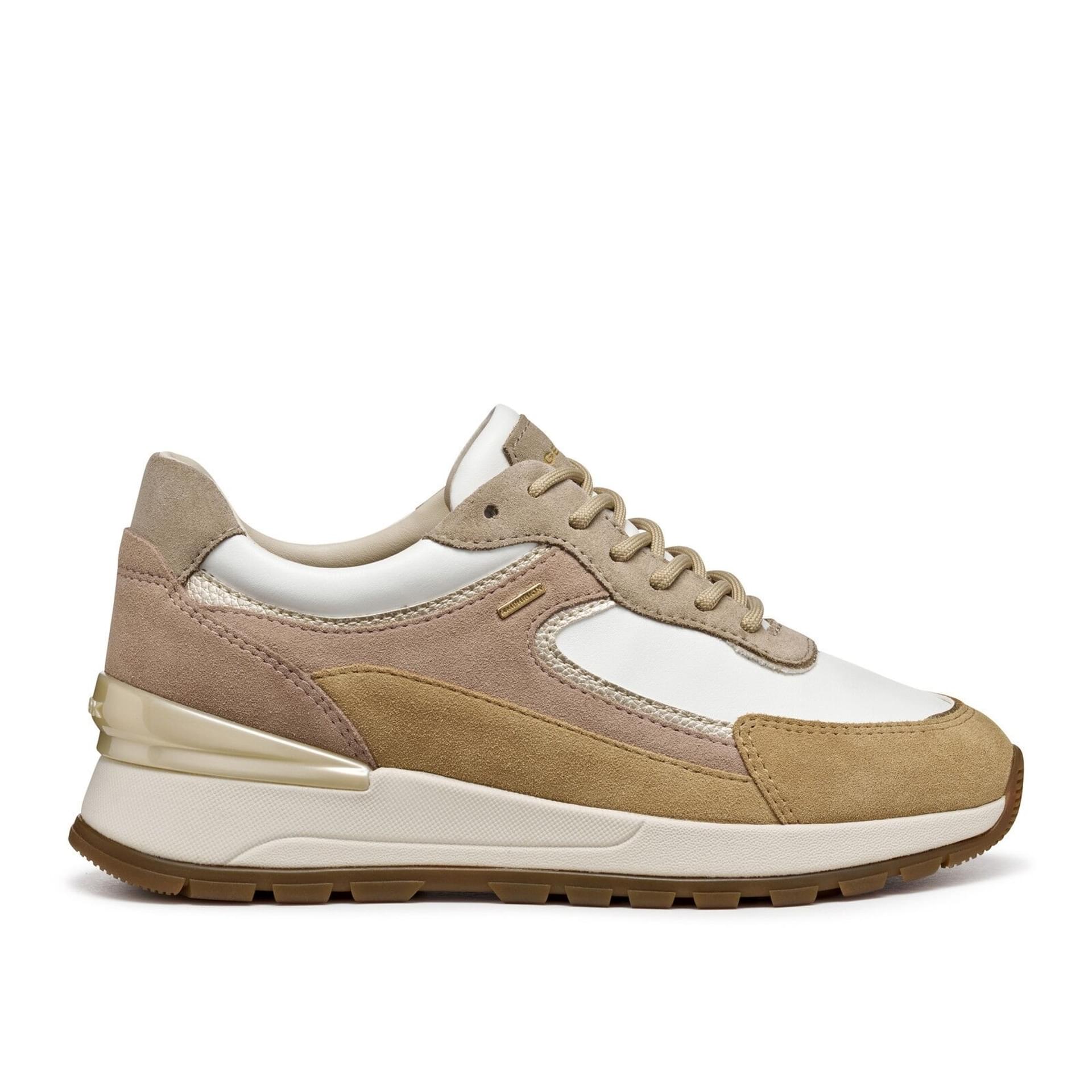 Geox Desya B Abx Sneakers D563LB_05422 in White/Powder