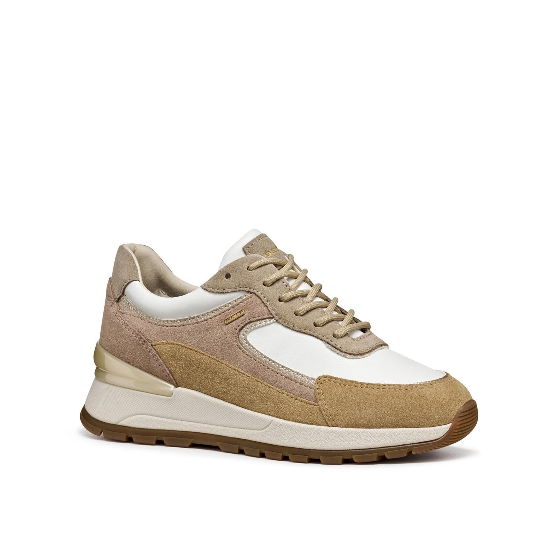 Geox Desya B Abx Sneakers D563LB_05422 in White/Powder