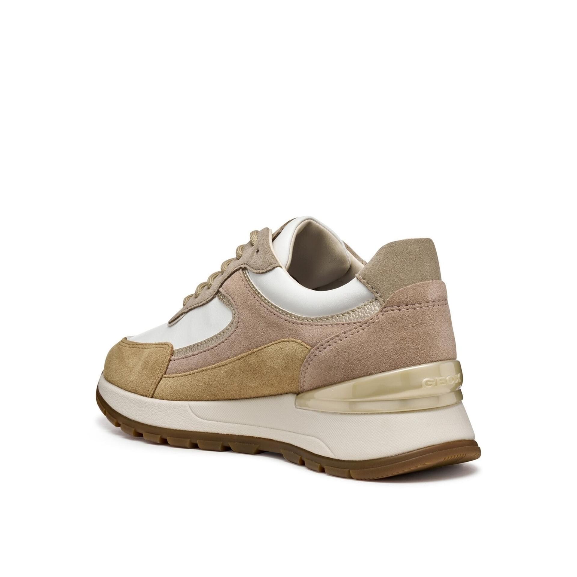 Geox Desya B Abx Sneakers D563LB_05422 in White/Powder