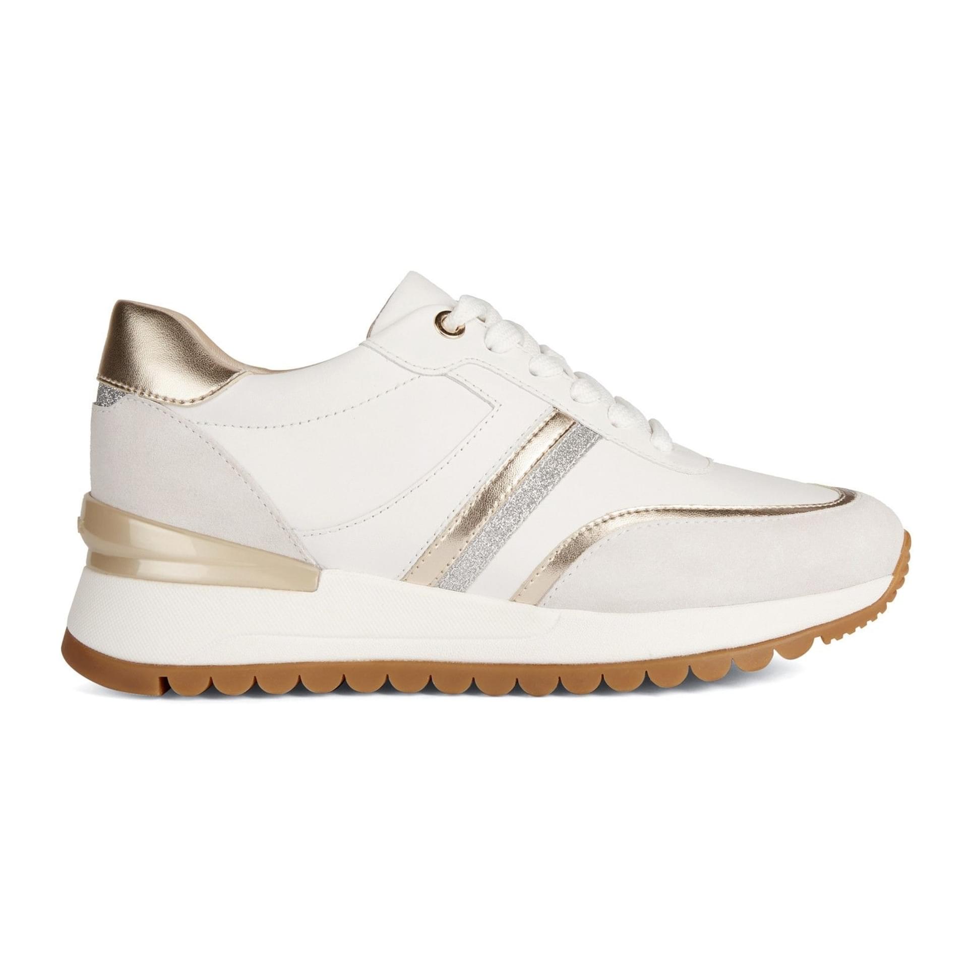 Geox Desya Sneakers D3500A_08522 in White/Off White