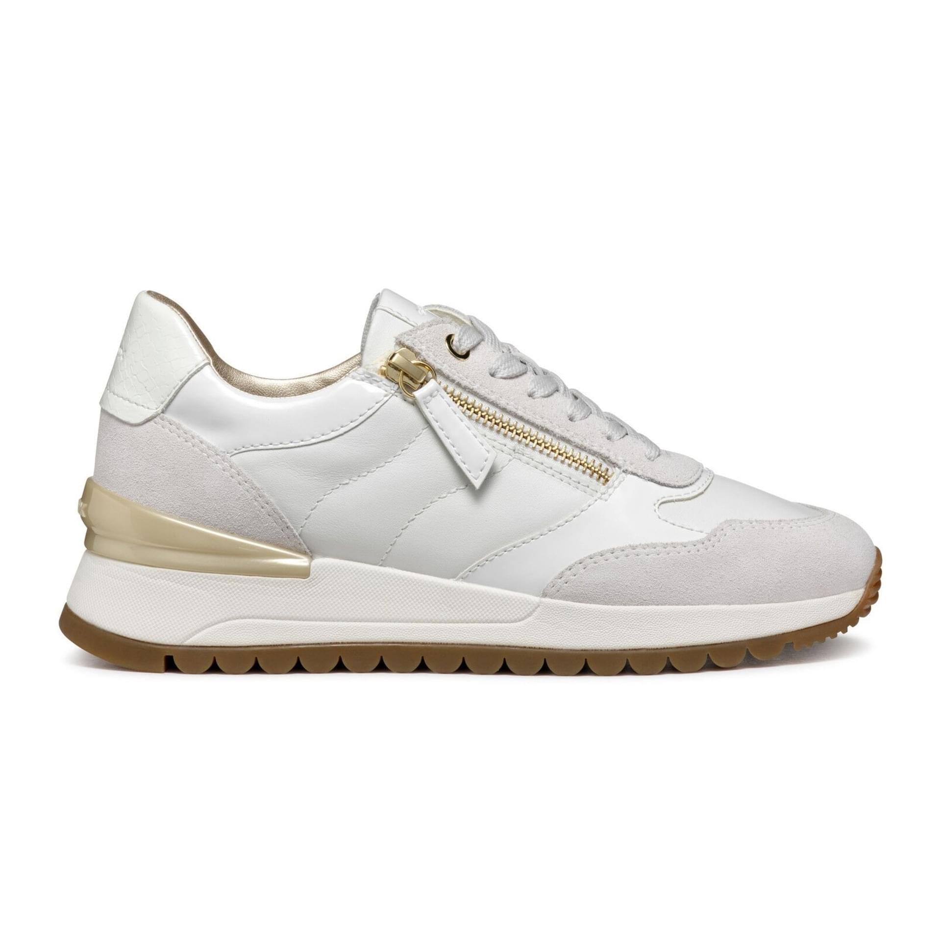 Geox Desya Sneakers D4600A_08522 in White/Off White