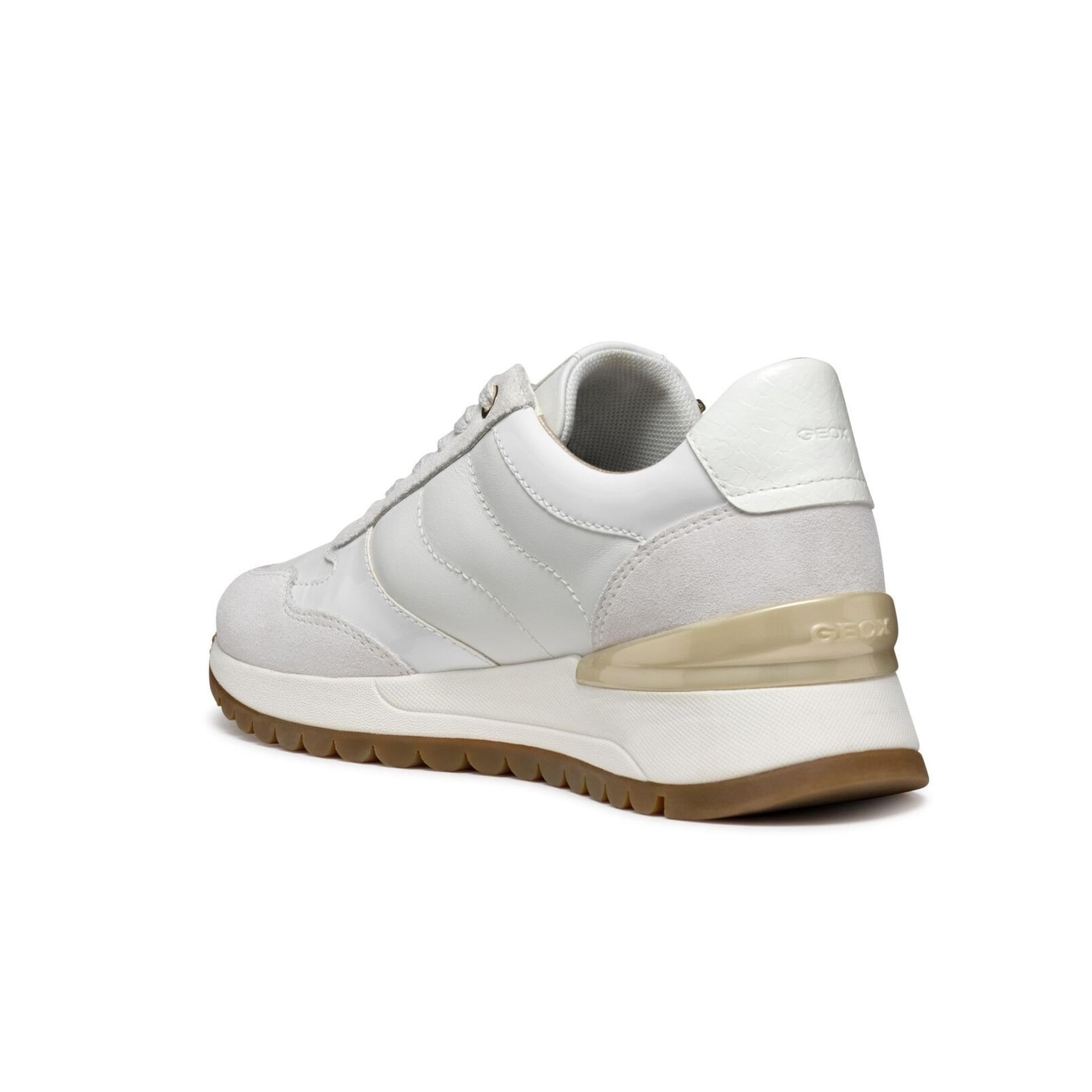 Geox Desya Sneakers D4600A_08522 in White/Off White