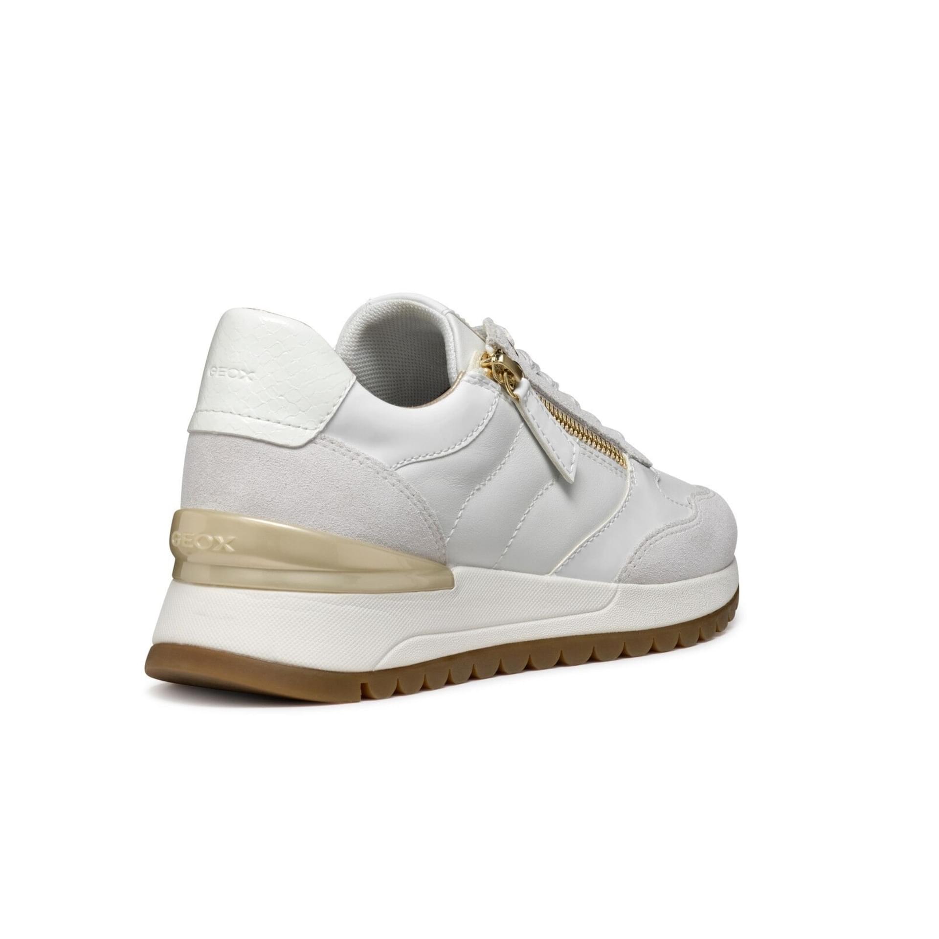 Geox Desya Sneakers D4600A_08522 in White/Off White