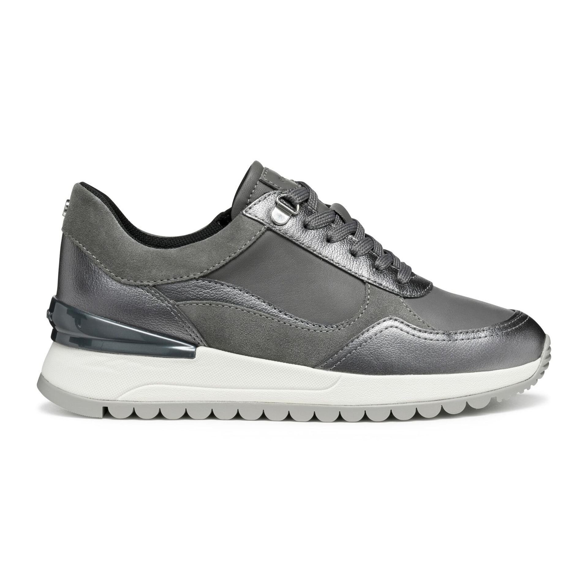 Geox Desya Sneakers D5600A_085CF in Dark Grey/Gun
