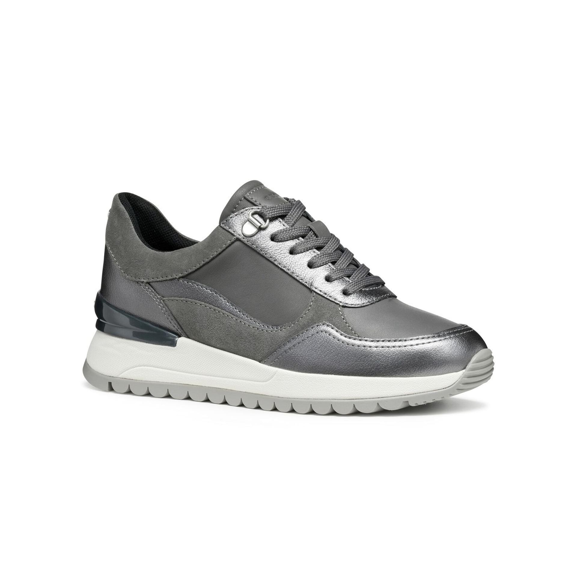 Geox Desya Sneakers D5600A_085CF in Dark Grey/Gun
