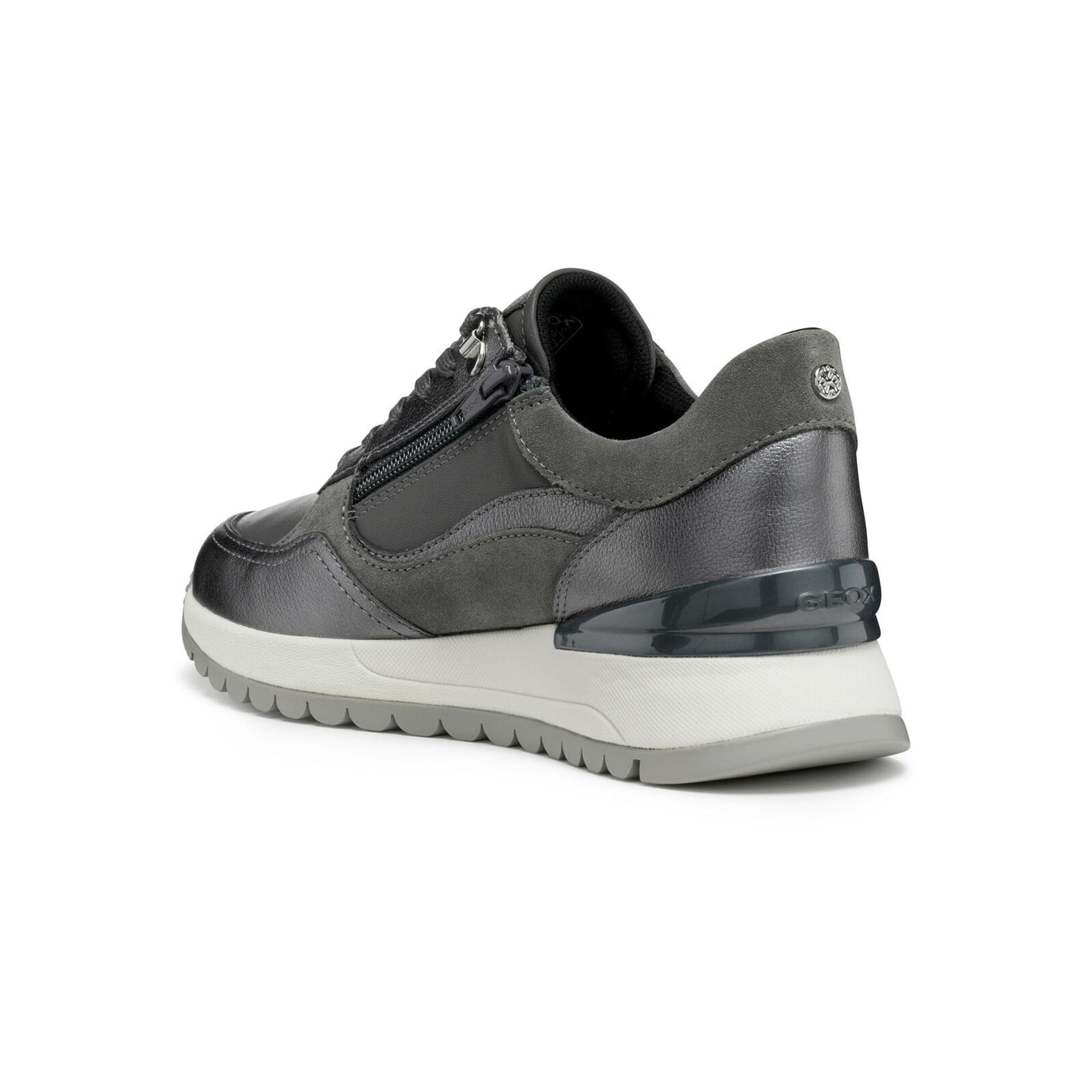Geox Desya Sneakers D5600A_085CF in Dark Grey/Gun