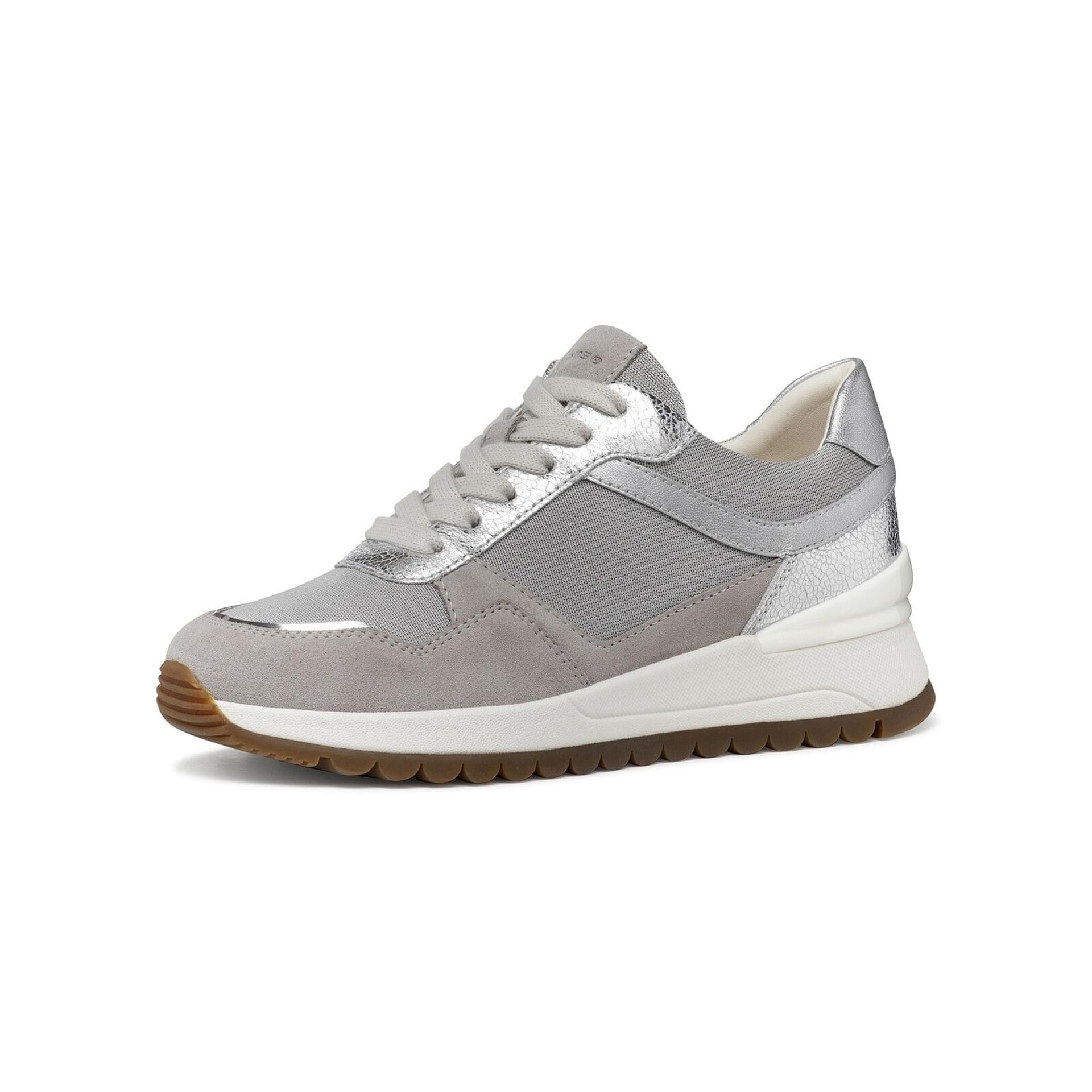 Geox Desya Sneakers D6500A_01122 in Off White/Silver