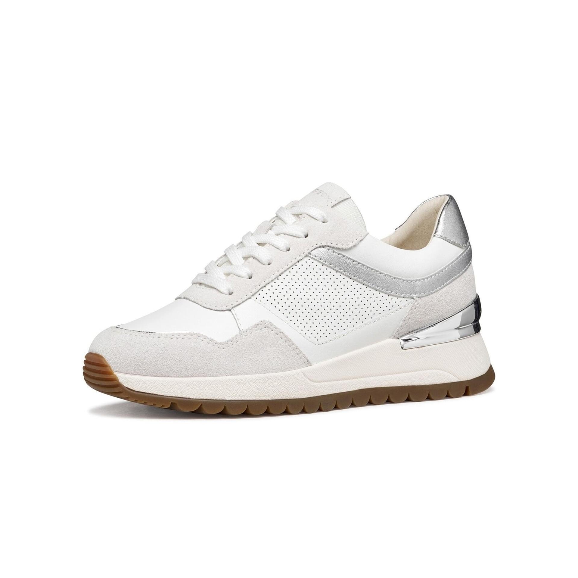 Geox Desya Sneakers D6500A_08522 in White/Off White