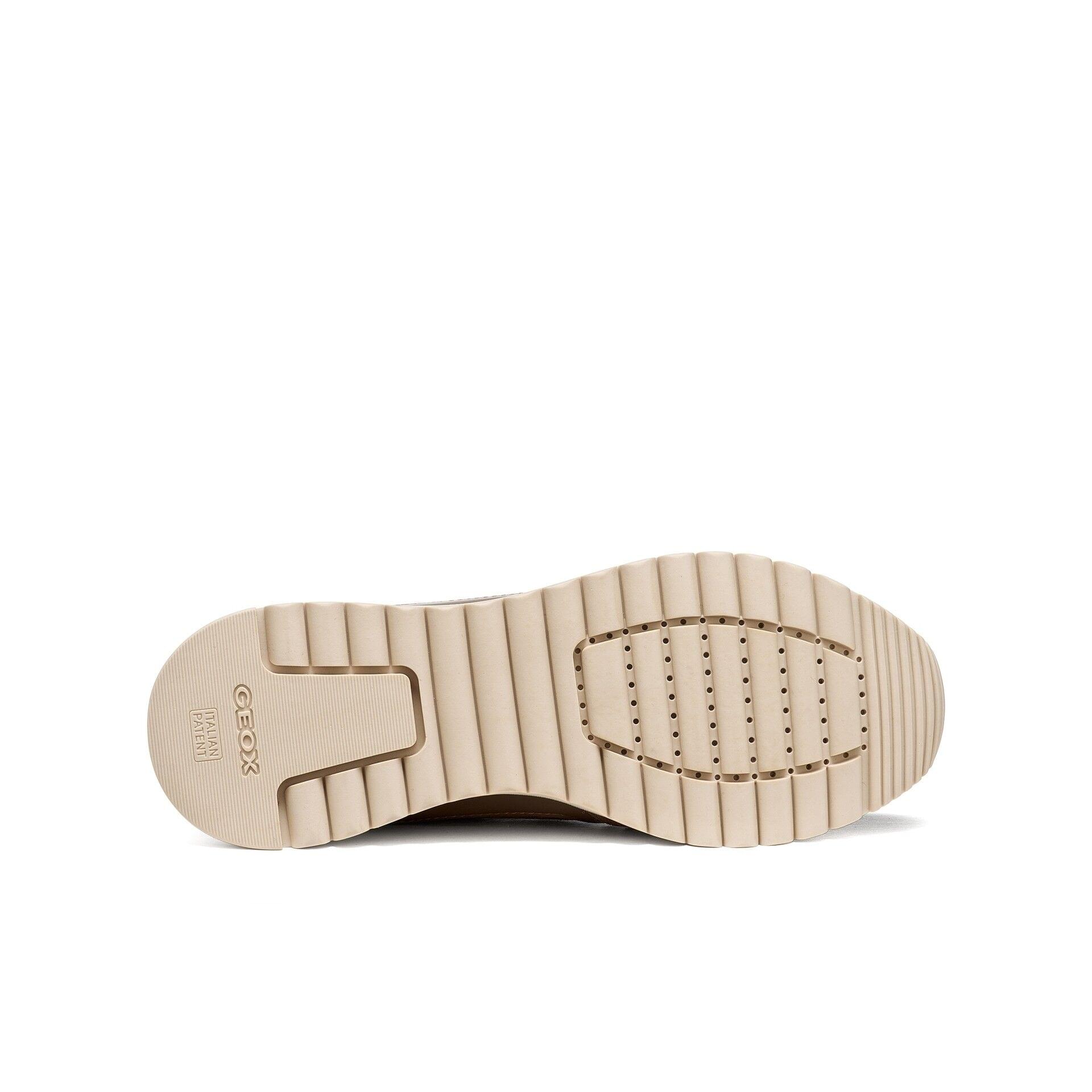 Geox Desya Sneakers in Light Brown, sole (SKU D6500A_0QM22--C6002)