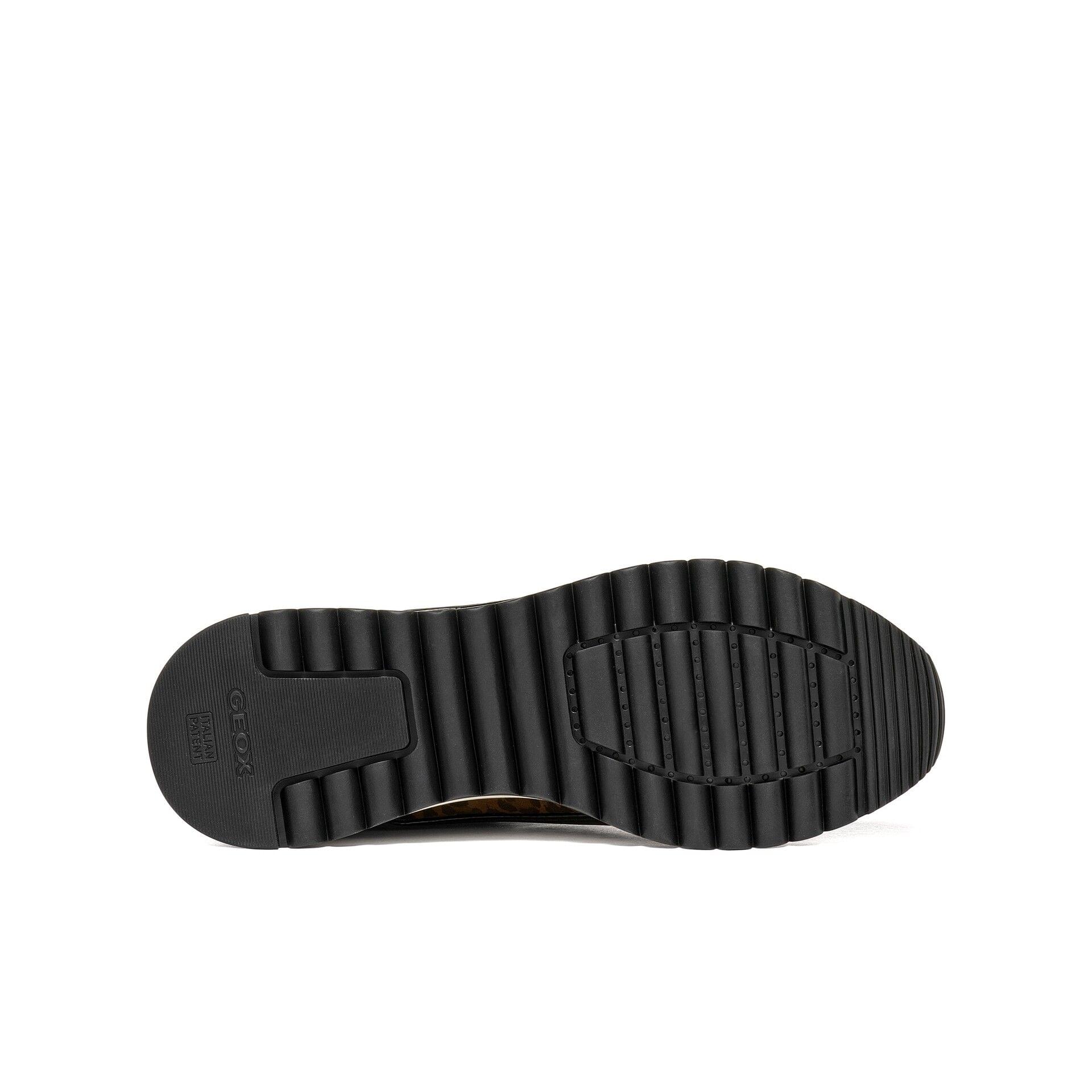 Geox Desya Sneakers in Black/Nut, sole (SKU D6600A_08521--C9BM6)