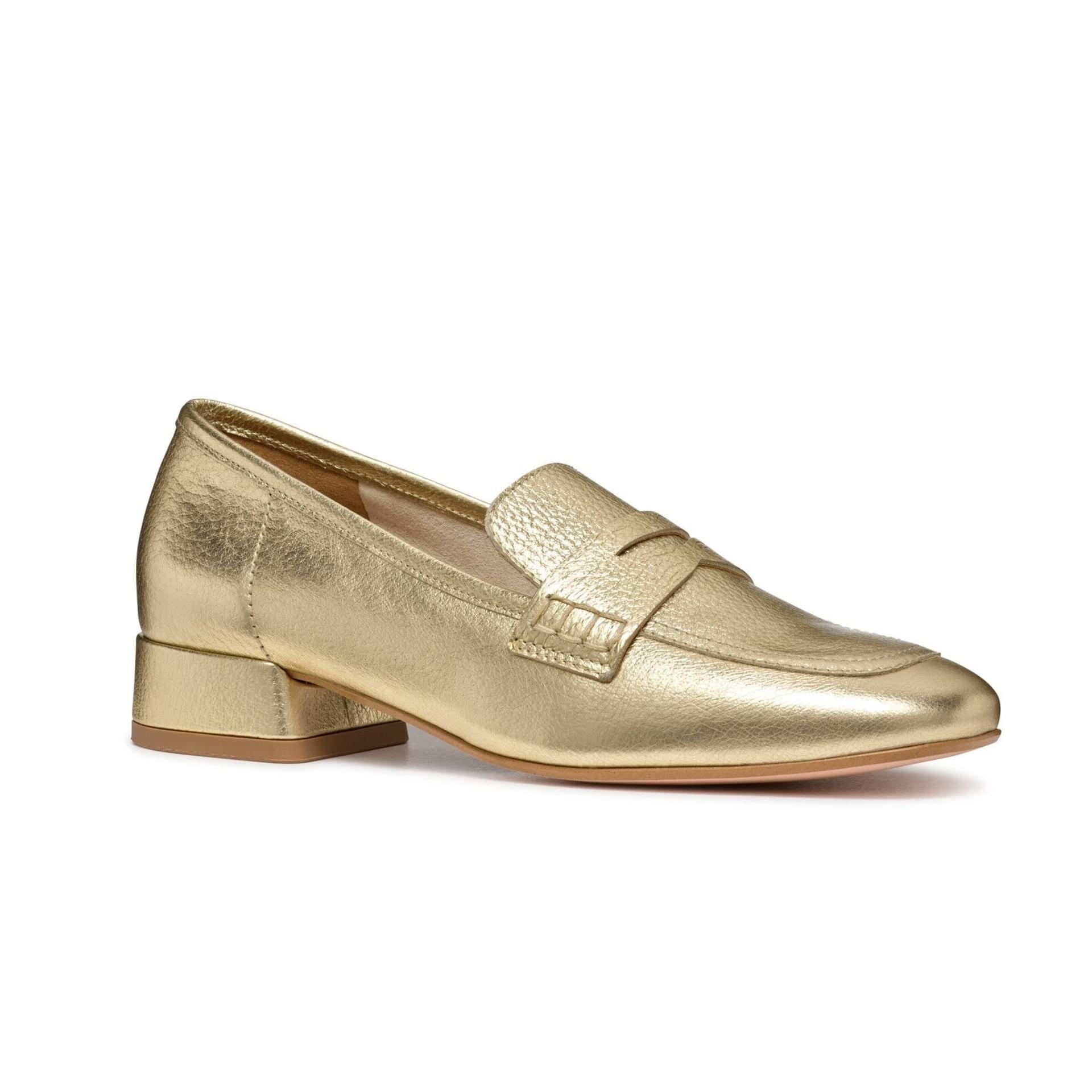 Geox Dhyalma Mocassins D461NB_000KY in Light Gold