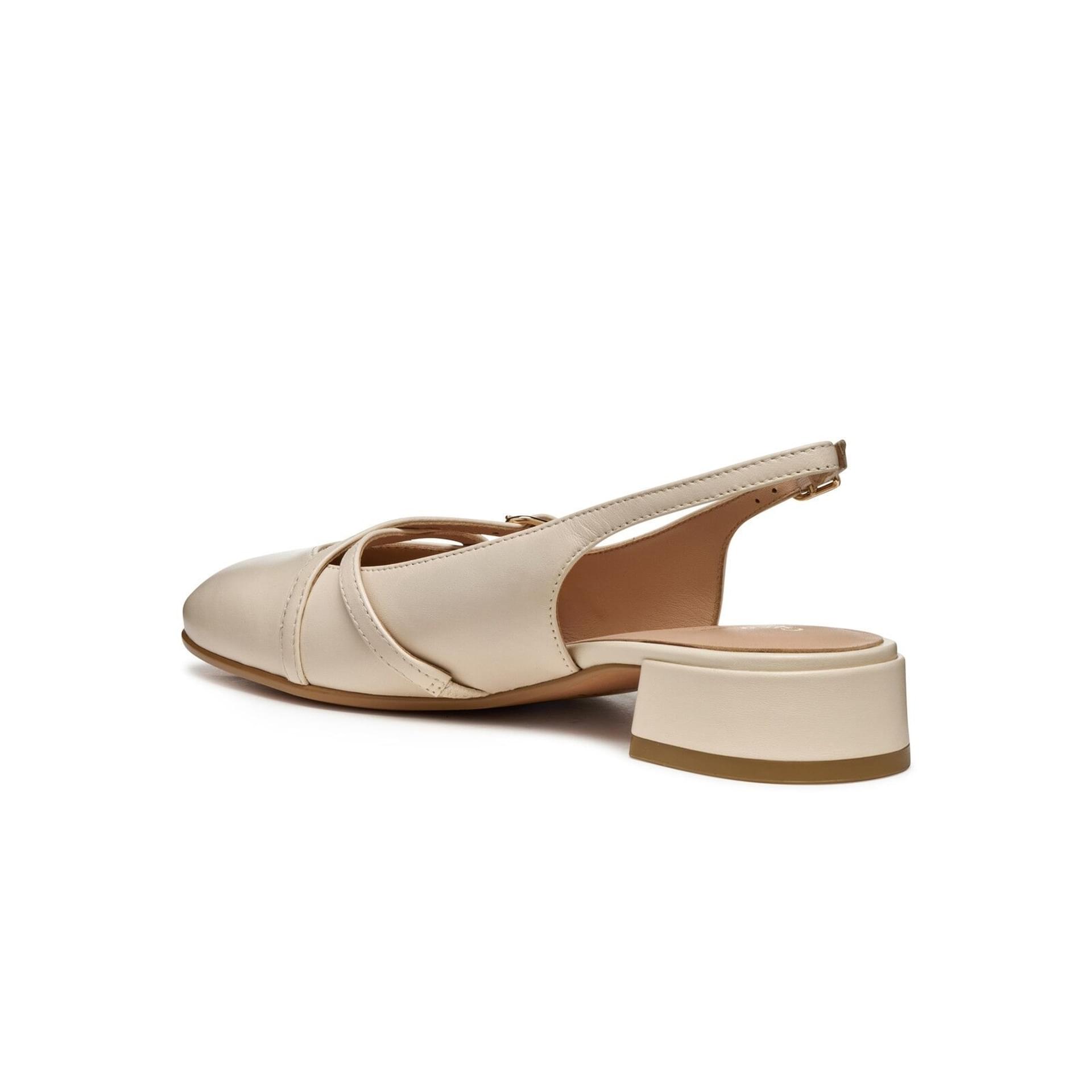 Geox Dhyalma Ballerina's D561NC_000TU in Papyrus