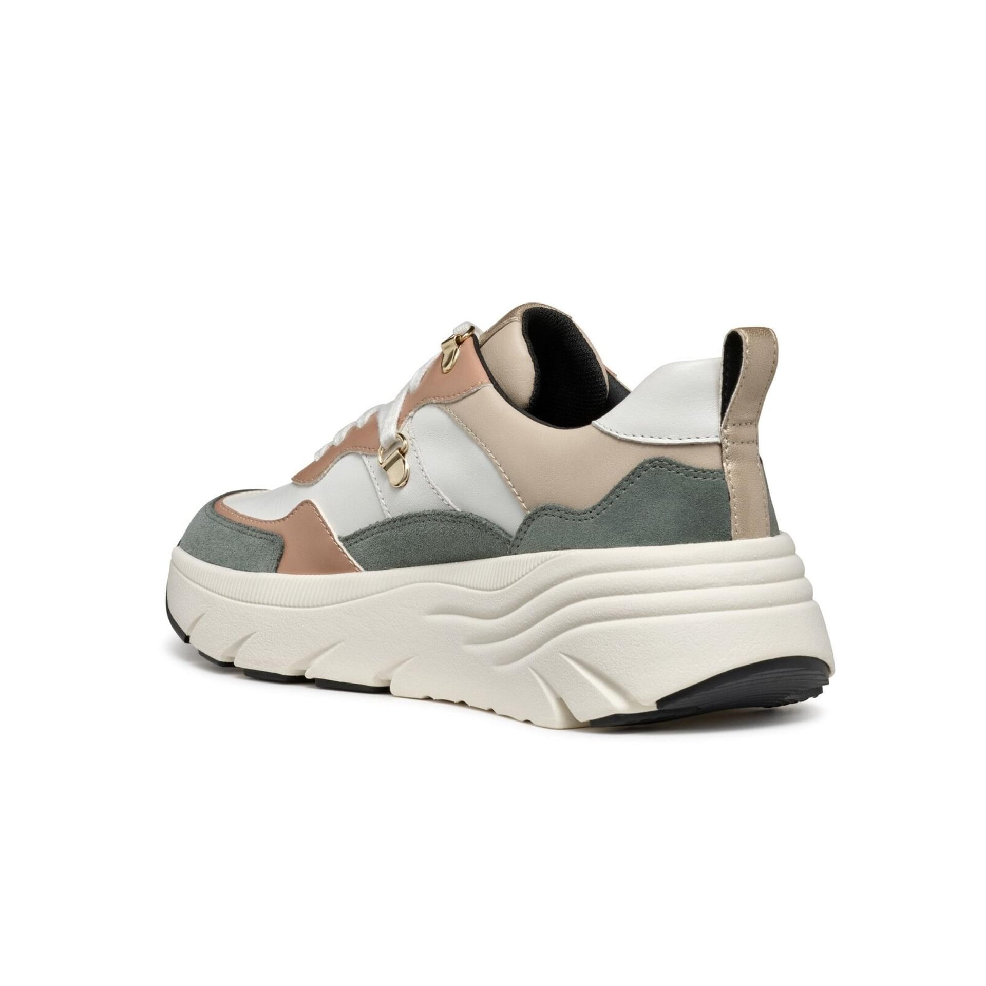 Geox Diamanta Sneakers D36UFE_02254 in Sage/Light Taupe